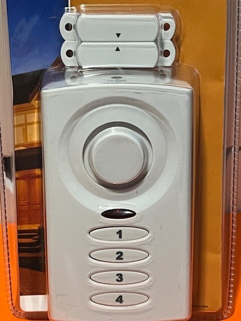 GE Deluxe Wireless Door Alarm or Chime Model 45117 Battery Operated New Box NIB