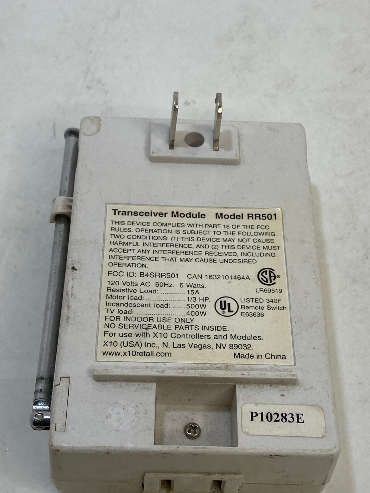 ? X10 POWERHOUSE HOME SECURITY PARTS YOU CHOOSE ONE – P4