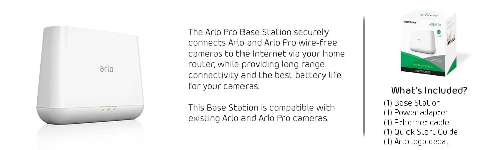 Arlo NETGEAR VMB4000 Base Station Tested With Power Cord