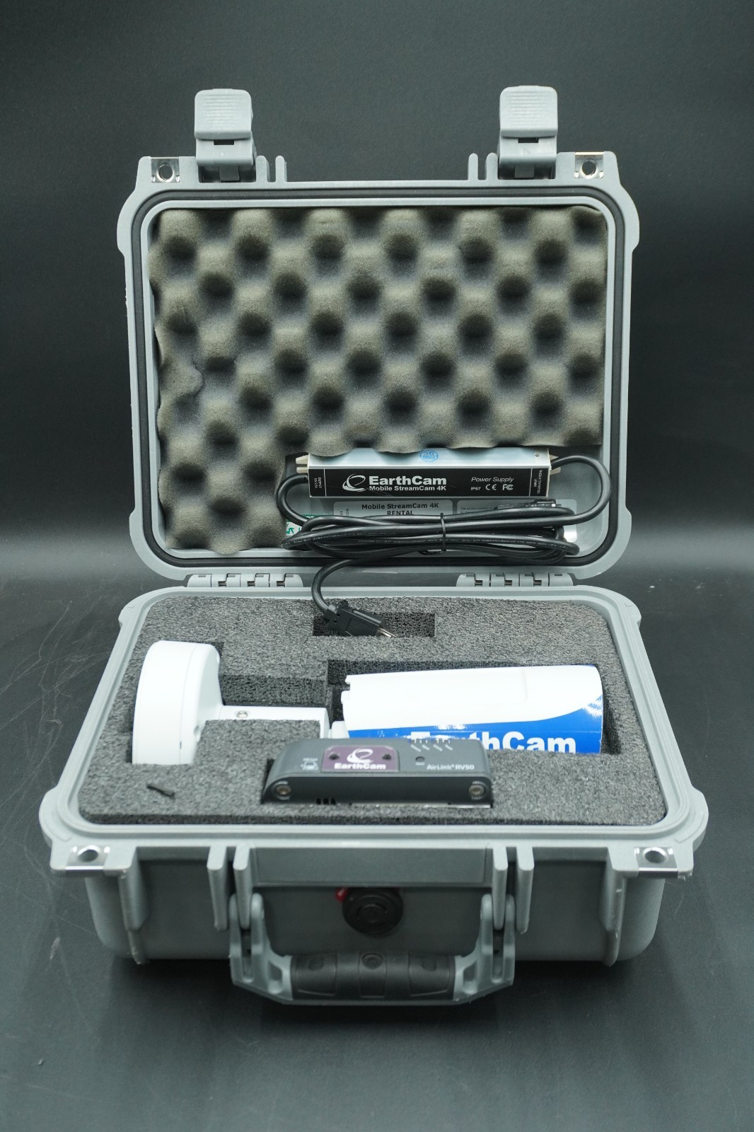 EarthCam Mobile StreamCam 4K Portable Livestream Jobsite Camera *Tested*