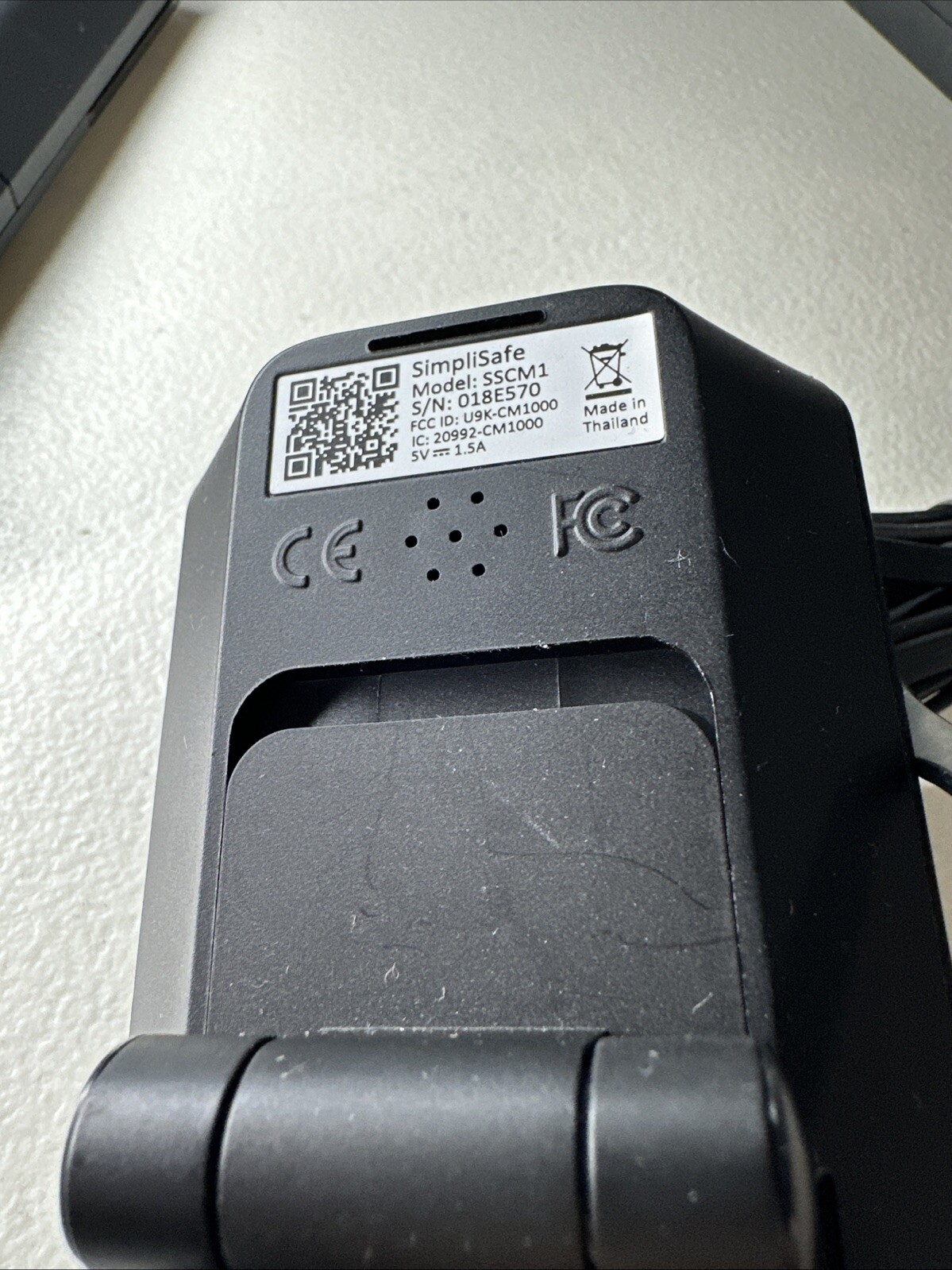 Simplisafe Security Camera, Keypad & Base Station FOR PARTS
