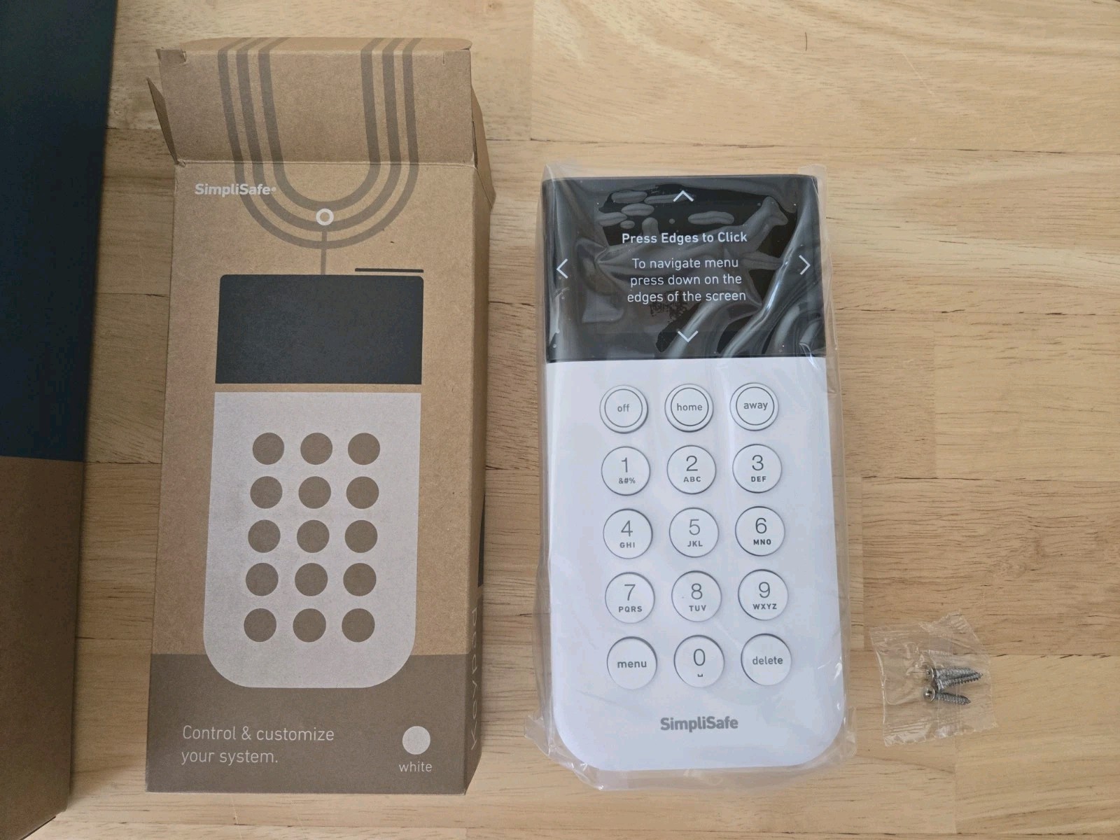 SimpliSafe Home Security System Base Station and Keypad Brand New BS3W & KP3W
