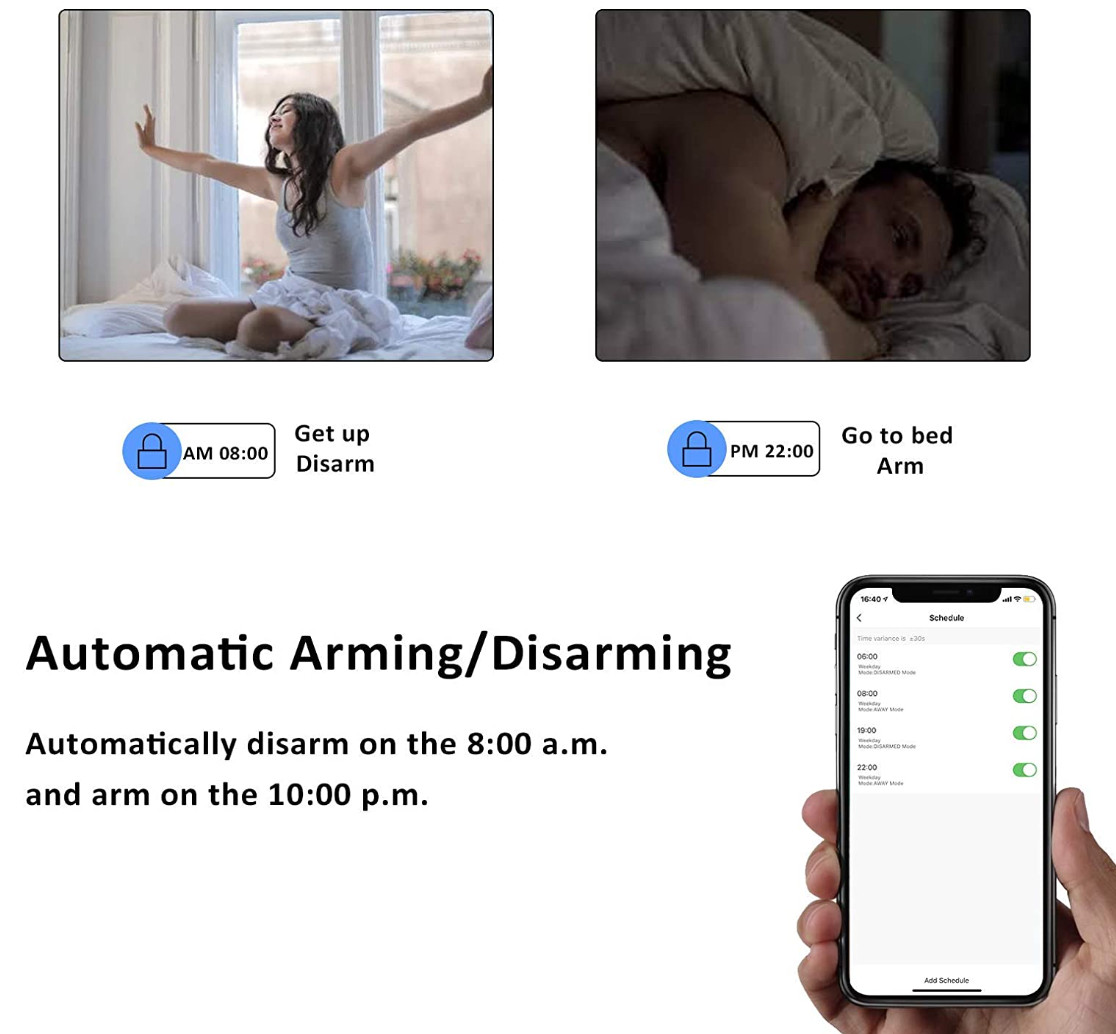 Sistema De Alarmas Para Casa Kit Seguridad Wifi Inalambricas Puertas Y Ventanas