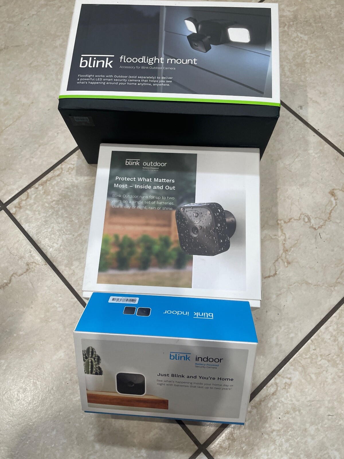 EMPTY BOX ONLY Blink XT Security Wireless Camera System Outdoor