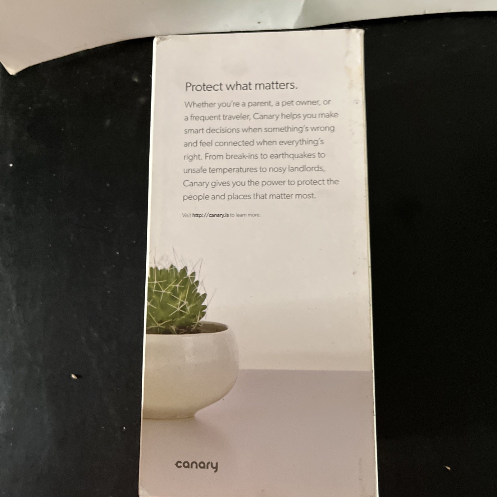 Canary All-in-One Home Security Device – Black *Read*