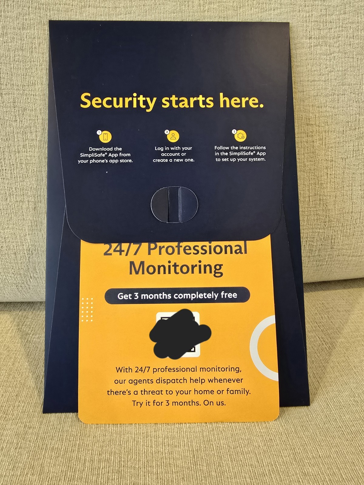 Brand New Sealed SimpliSafe SSBS3 3rd Gen Base Station Free 1 Month Monitoring