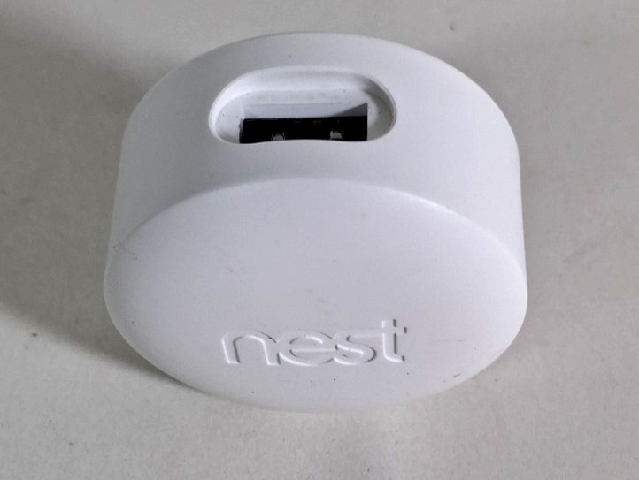 Google Nest Cam Indoor Security Camera A0005 1080p with charger cable