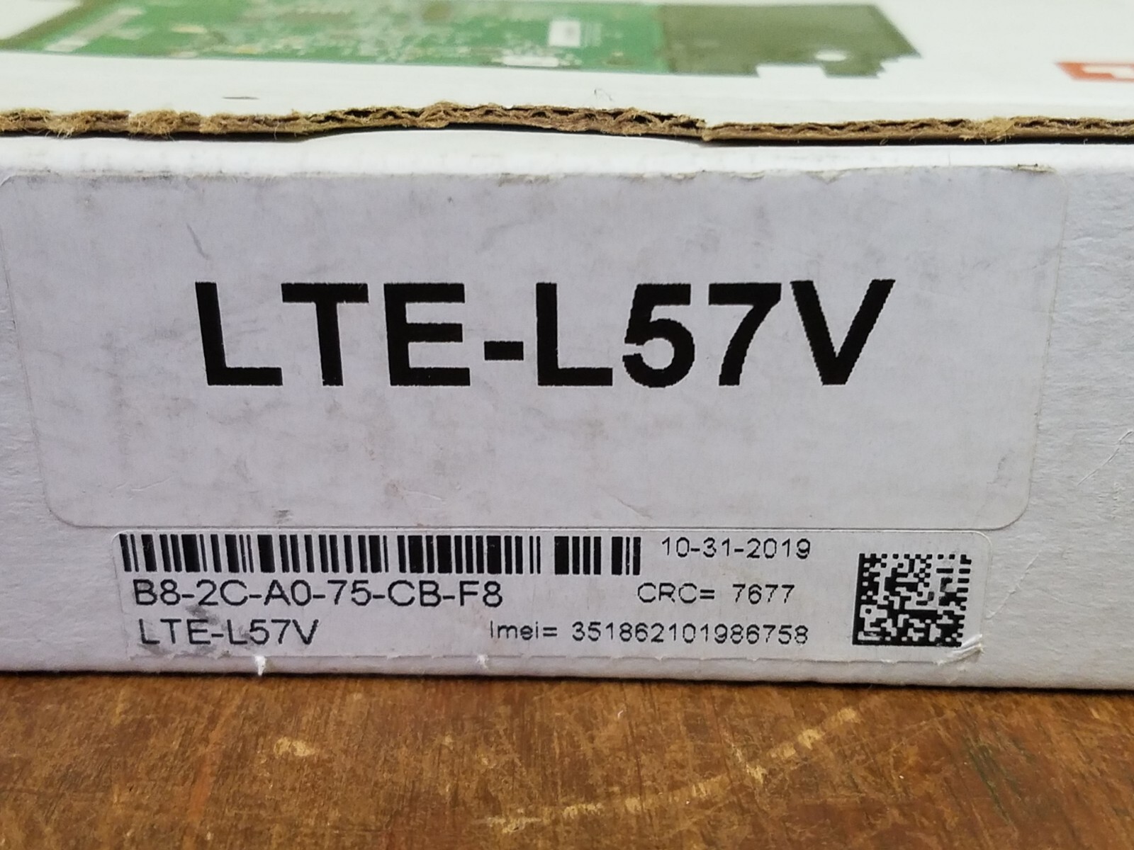 Honeywell LTE-L57V Verizon Communicator Lynx Touch