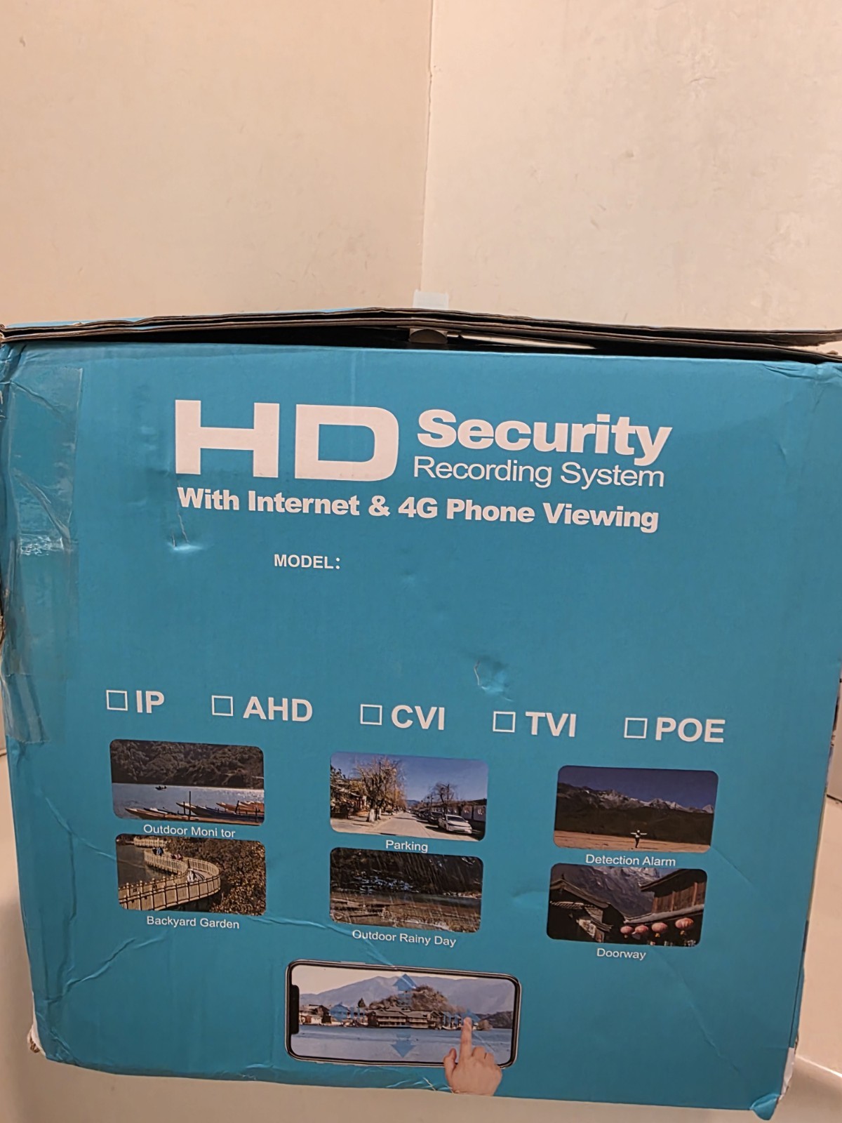 HD Video Surveillance Security System 8 Cameras 4K