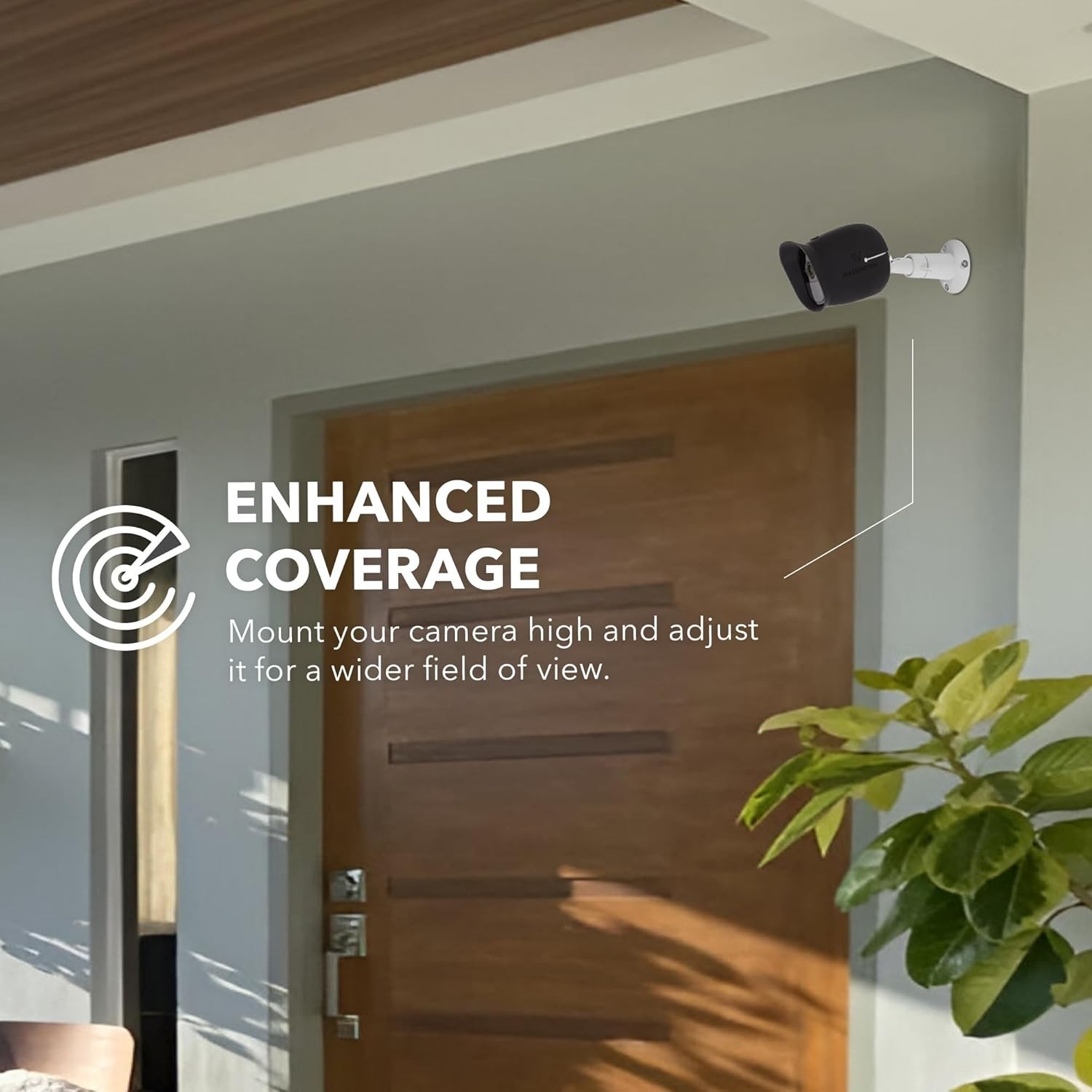 Weather-Resistant Adjustable Security Wall Mount for Arlo Pro & Ring – 2-Pack