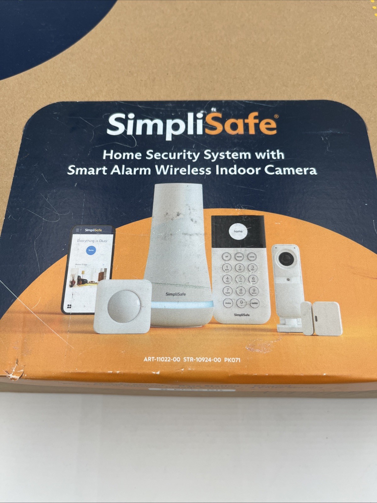 SEALED – SimpliSafe 8 Piece Wireless Home Security With Cameras