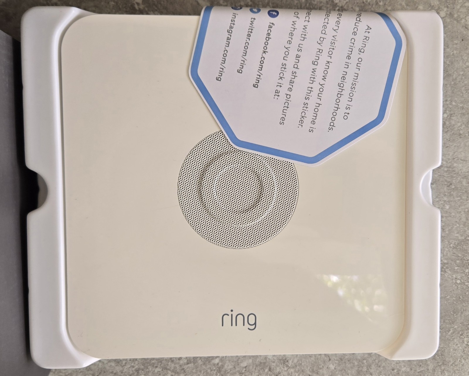 New Open Box Ring Wireless Alarm Security Kit 5-Piece (Gen 2) FREE US SHIPPING