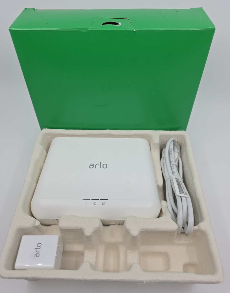 Arlo VMB4000 Smart Security Base Station Hub Brand New in Box w/Cords Manual