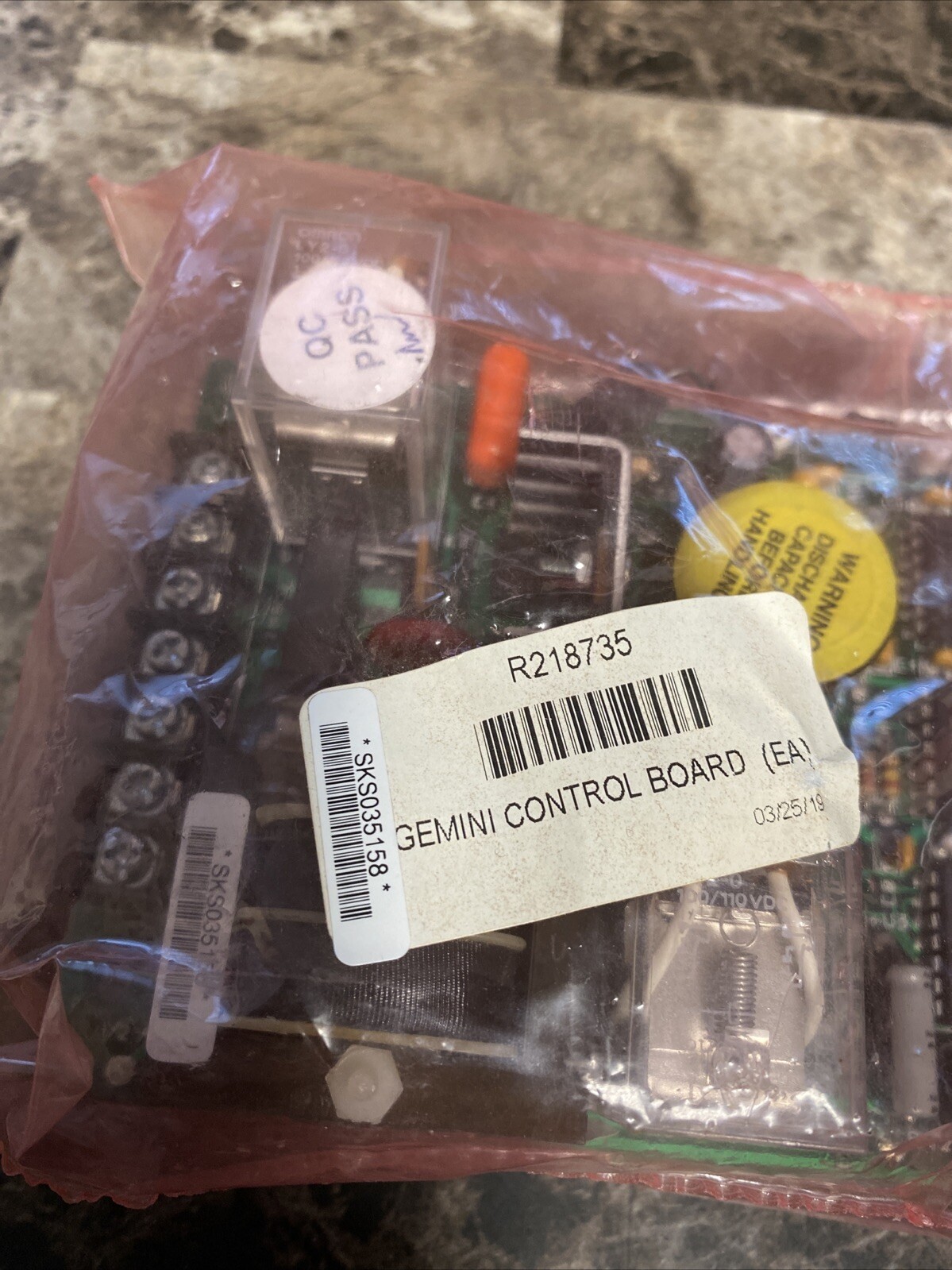 NEW: Gemini Control Circuit Board Communicator R218735 SKS035158 FREE SHIPPING