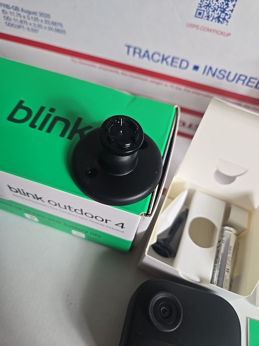 Blink Outdoor 4 Wireless smart security camera, two-year battery life, 1080…