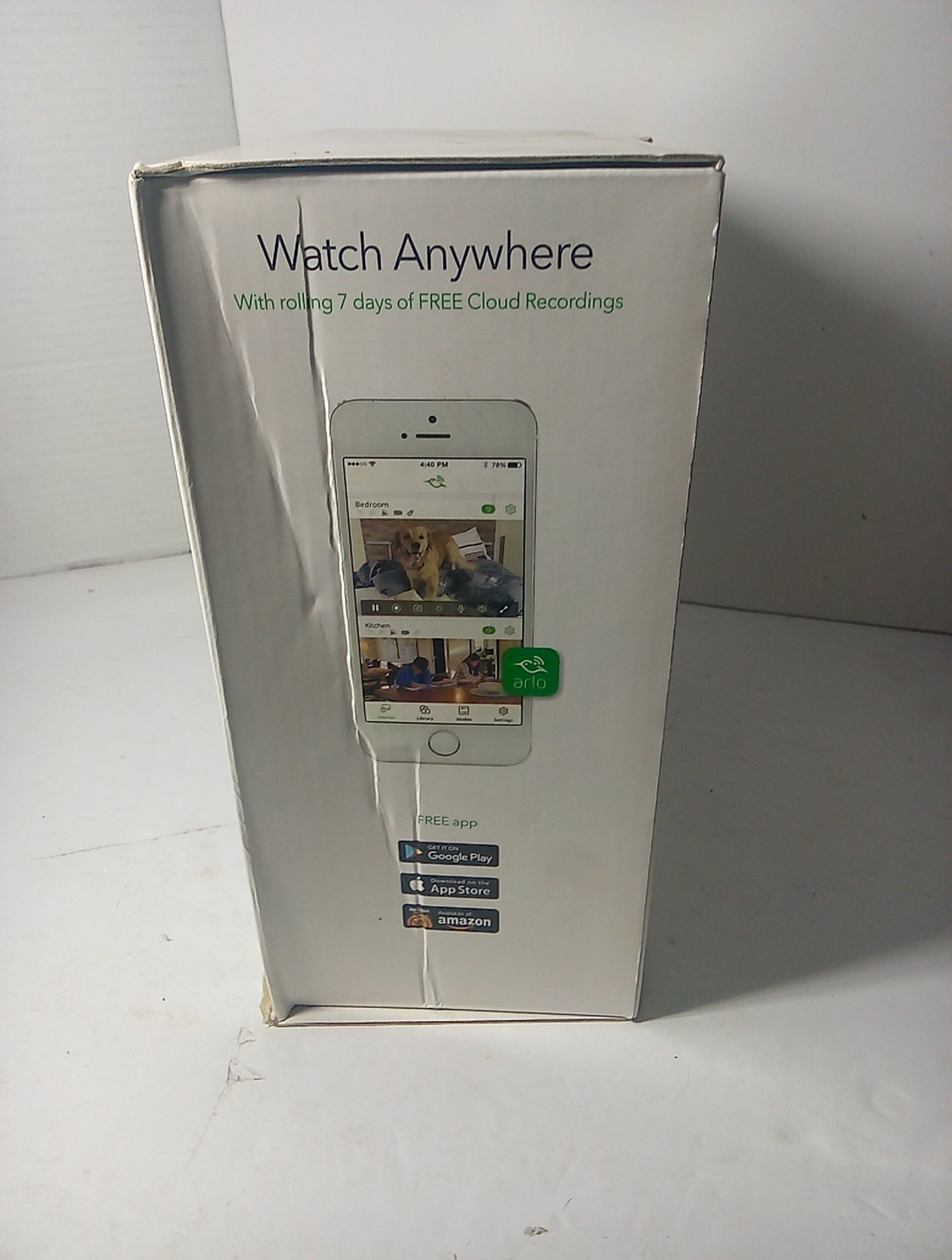 NETGEAR VMS3330-100NAS 3 HD Wireless Security Camera – White