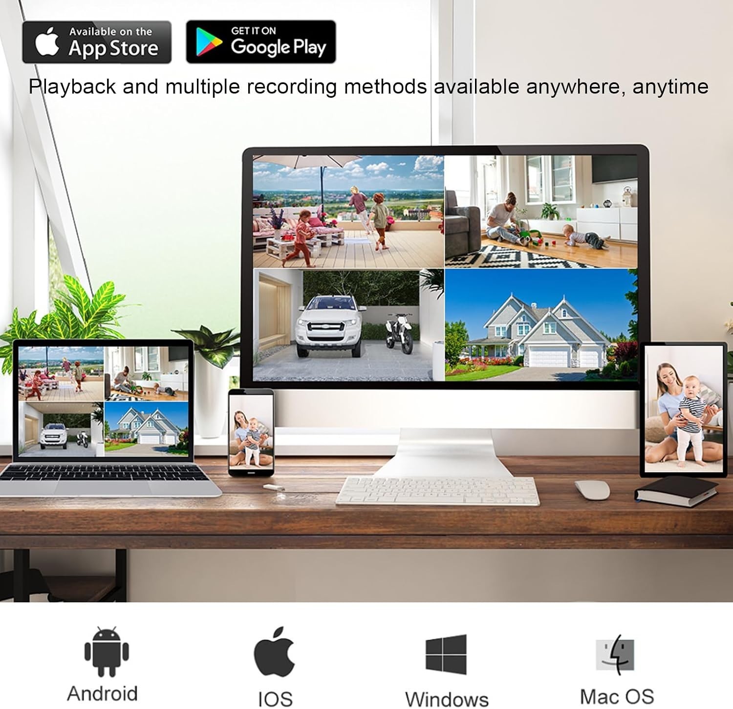 Smart 4K 8-Channel NVR with Ethernet Connectivity & Face Detection Capability