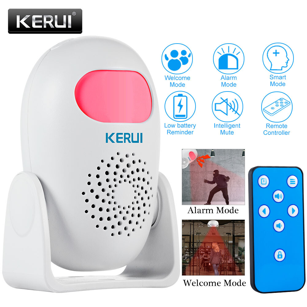 New Home Security Welcome Entry Doorbell Wireless Alarm Motion Sensor Detector