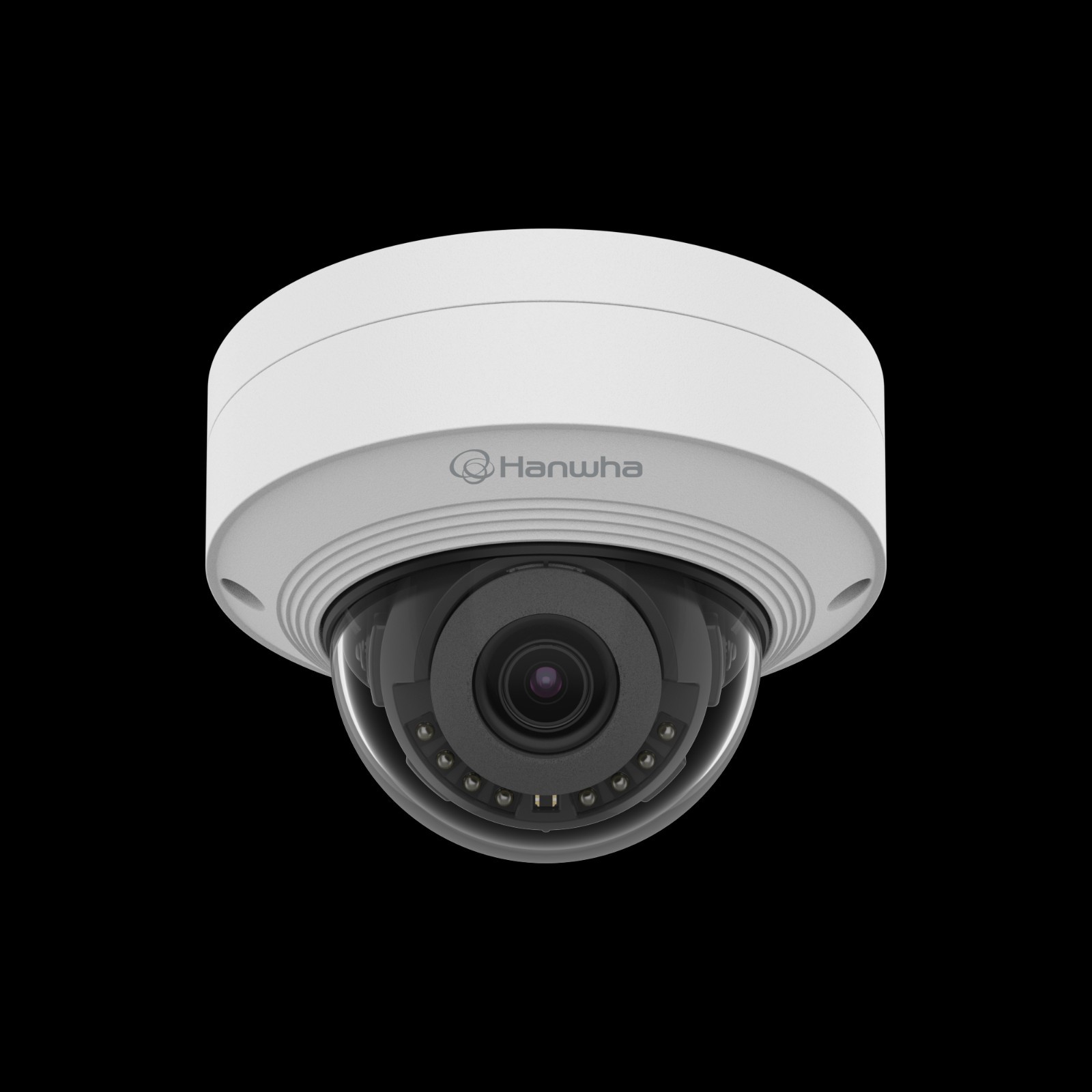 Hanwha Techwin QNV-C9011R 4K IR Outdoor AI IP Security Camera fixed lens
