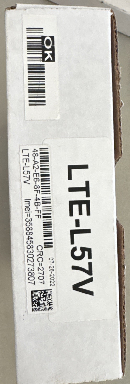 NEW Honeywell Cellular Radio (LTE-L57V) for LYNX Touch L5210 and L7000