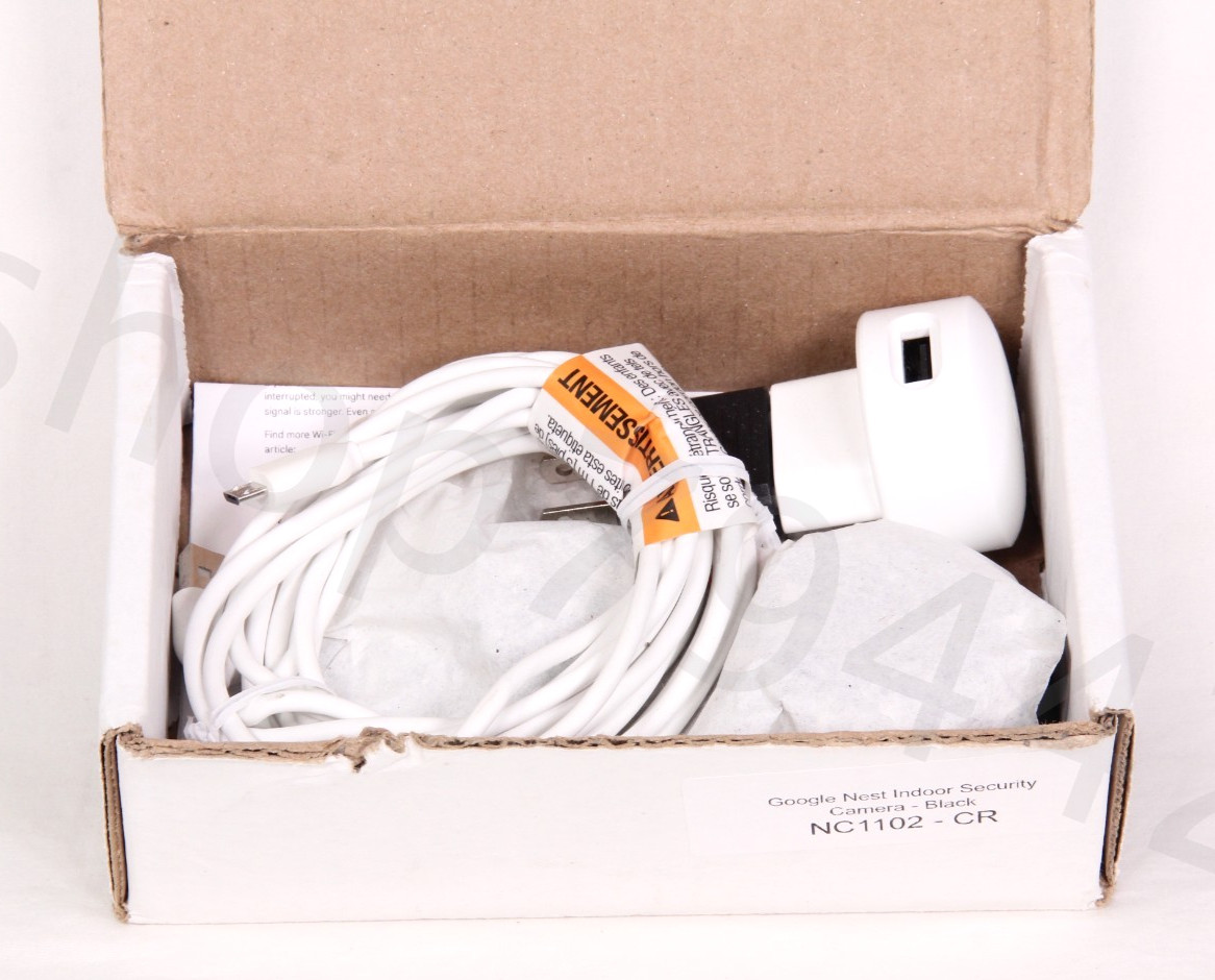 GOOGLE NEST Indoor Security Camera System Plug Wi-Fi NC1102-CR New in Box