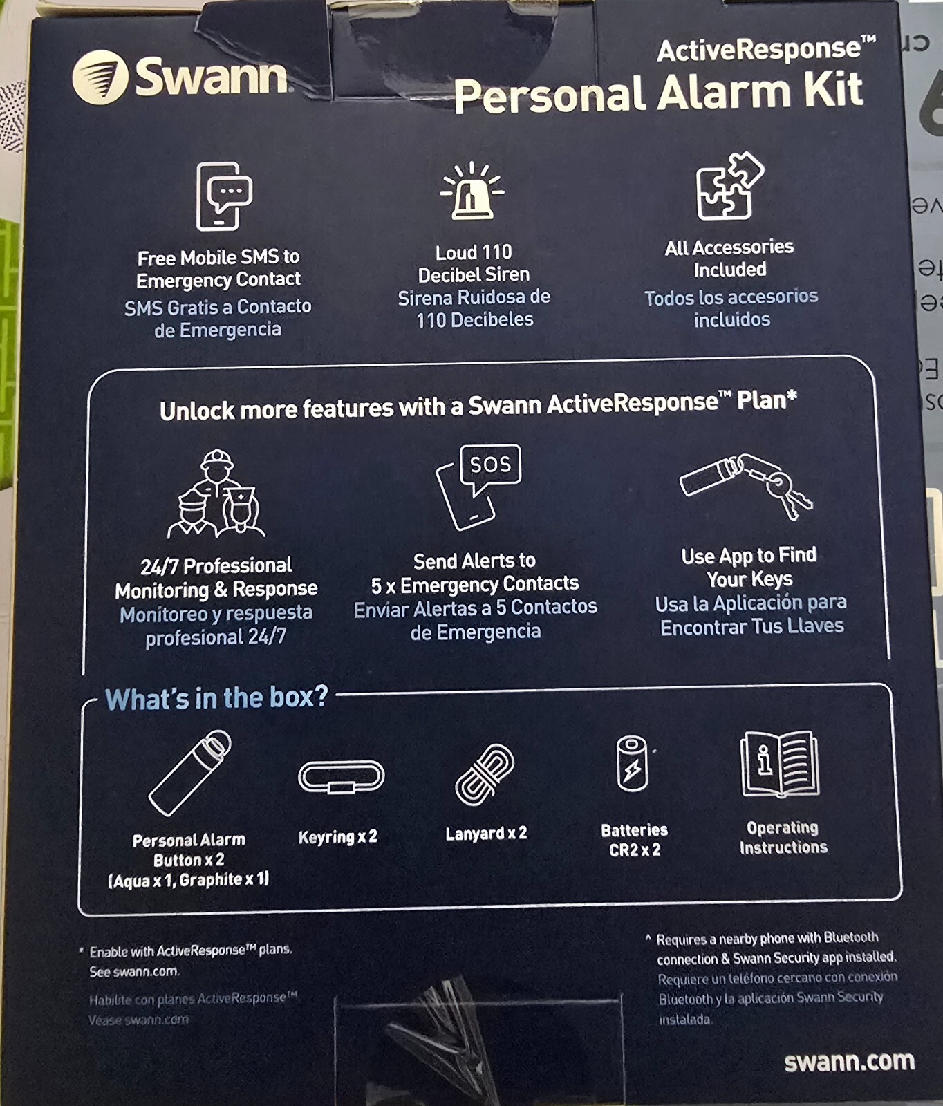 Swann Personal Alarm Kit