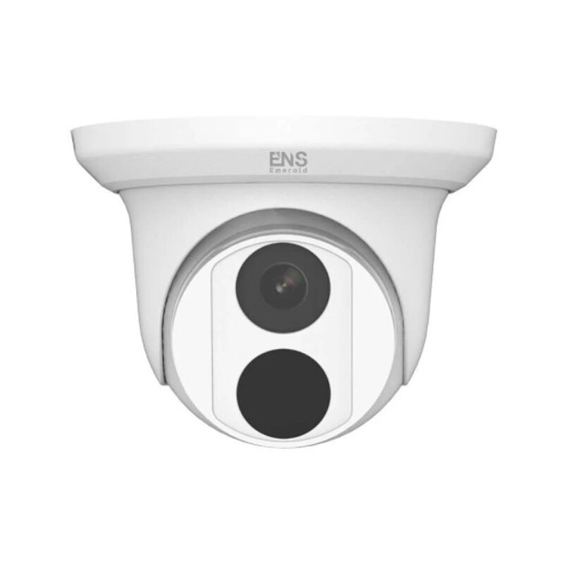 4MP HD 2.88 IR Fixed Eyeball Turret Network Security Camera with Built-in Mic