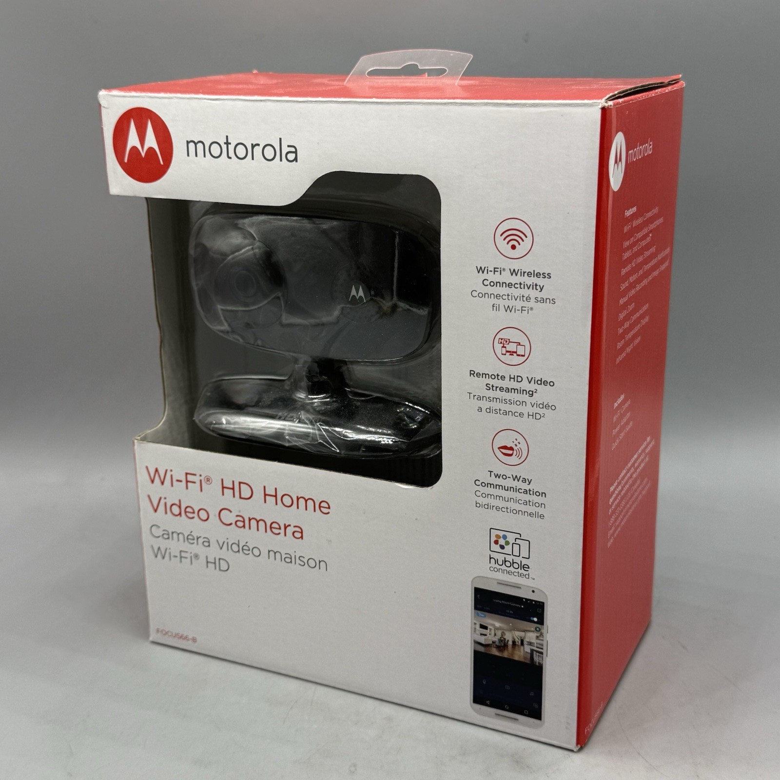 Motorola FOCUS66-B Wi-Fi HD Home Monitoring Camera