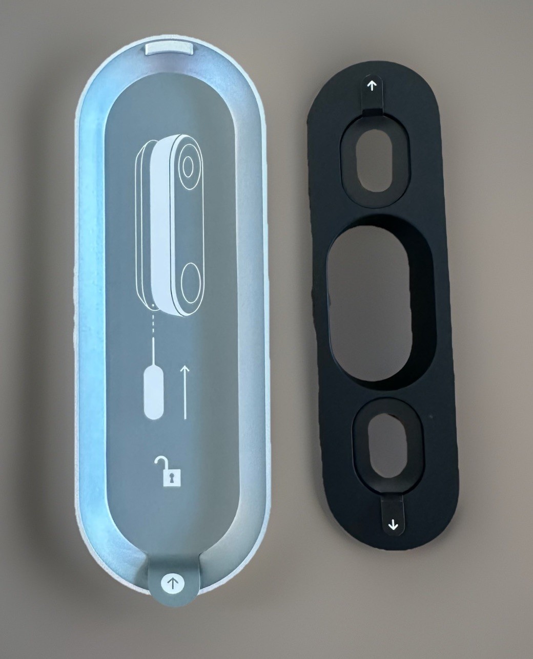 Google Nest Hello Angled Mounting Bracket & Wedge – First Gen Nest Doorbell -NEW