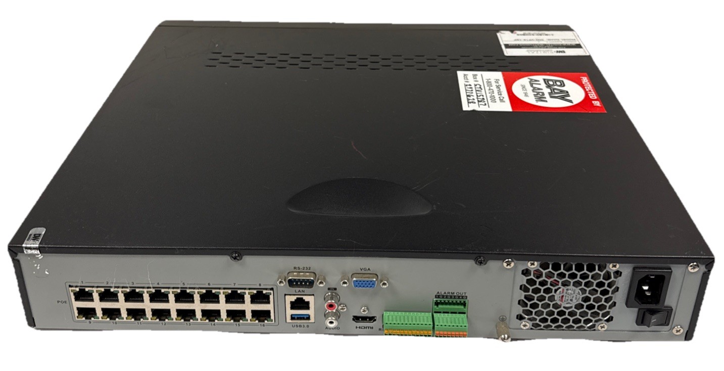 Digital Watchdog DW-VP16-16P 16 Channel Recorder No HDD. RESETED