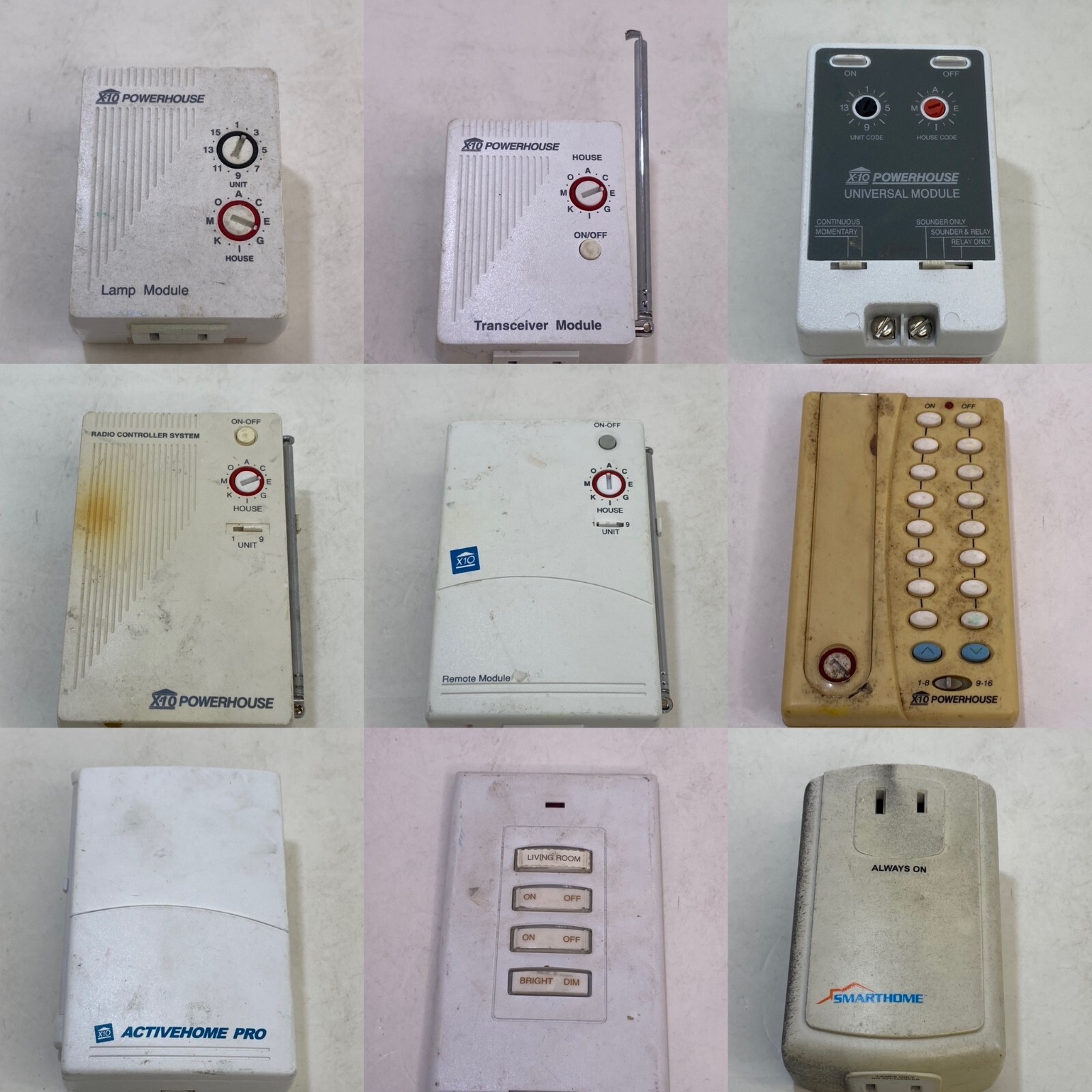 ? X10 POWERHOUSE HOME SECURITY PARTS YOU CHOOSE ONE – P4