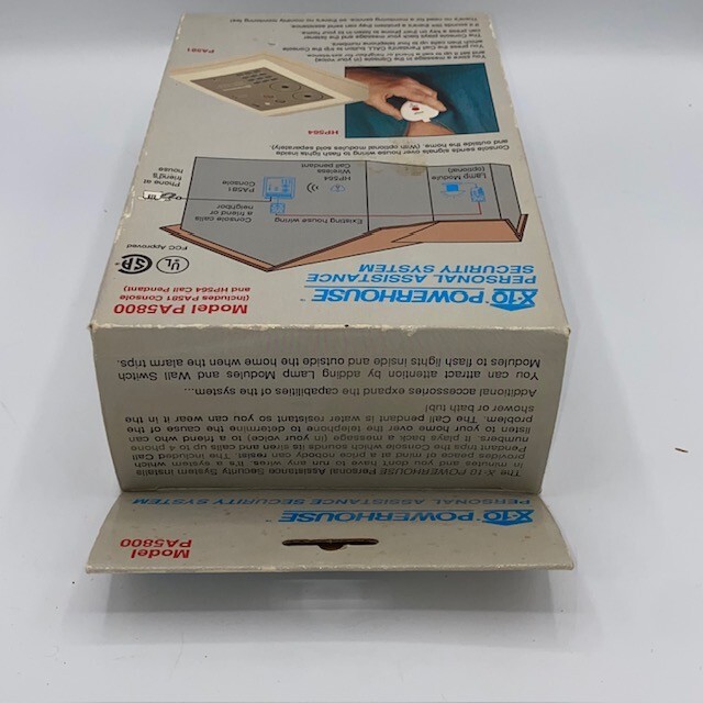 X-10 Powerhouse Model PA5800 Personal Assistance Home Security System New