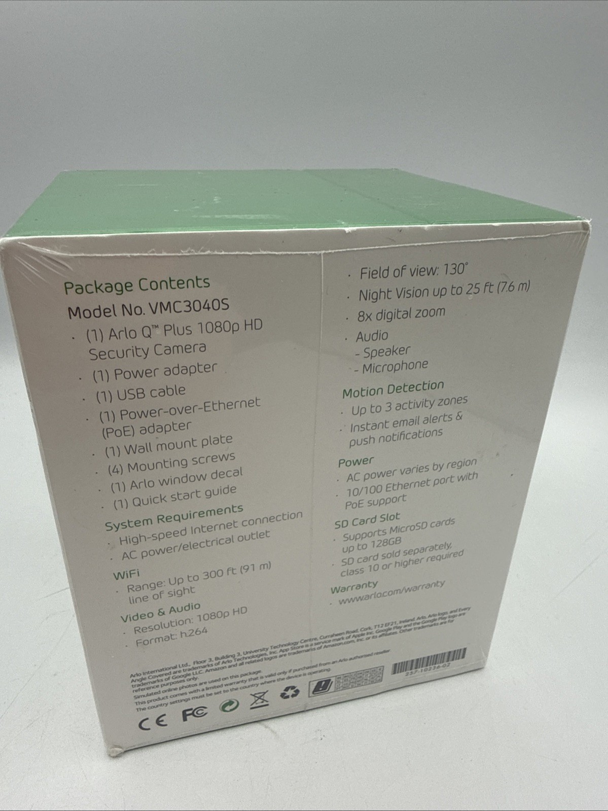 NEW Netgear Arlo Q Plus VMC3040S – (2d)