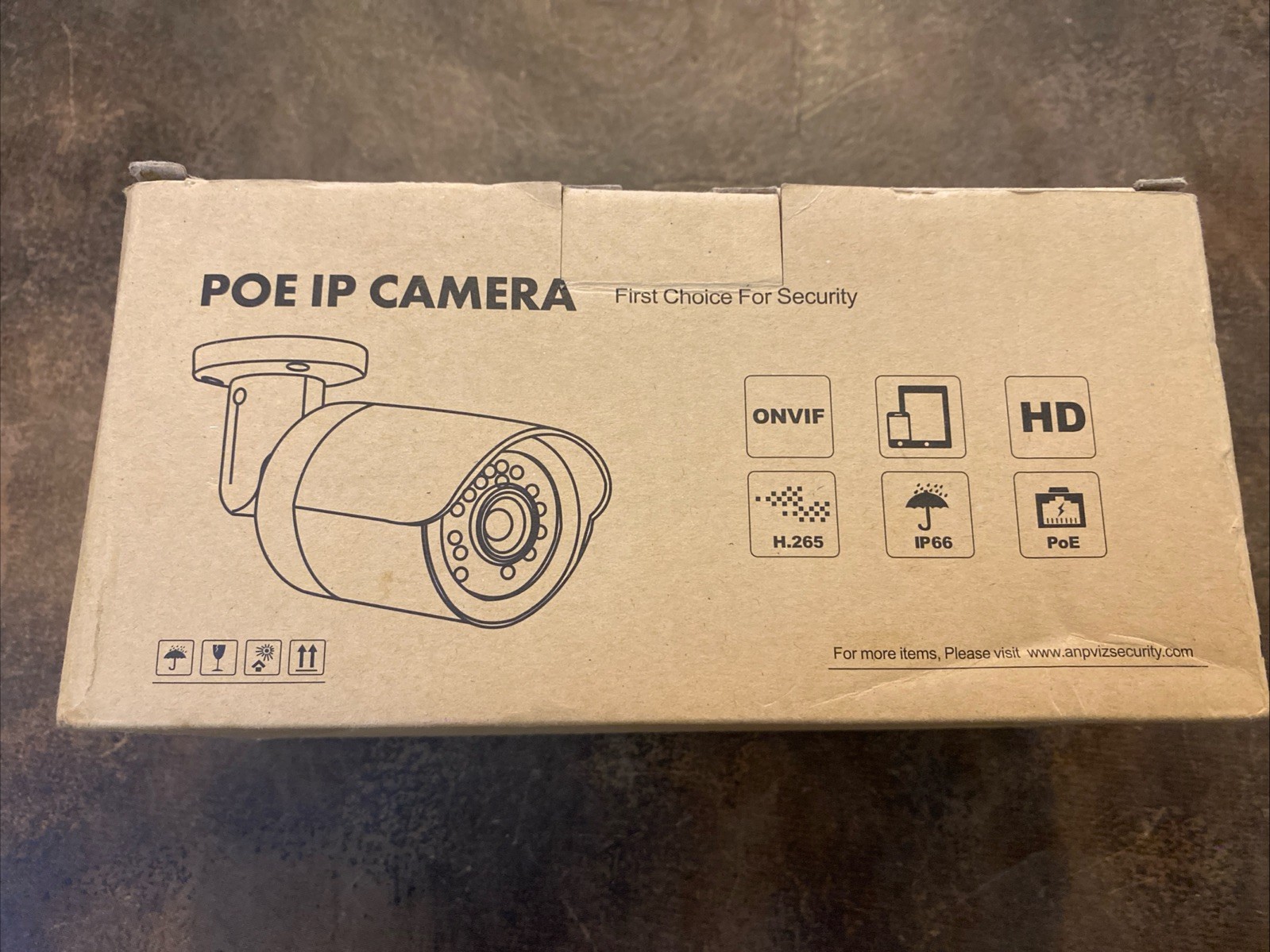 5MP Anpviz PoE Outdoor Security Camera, Color Night Vision – IPC-B850-S