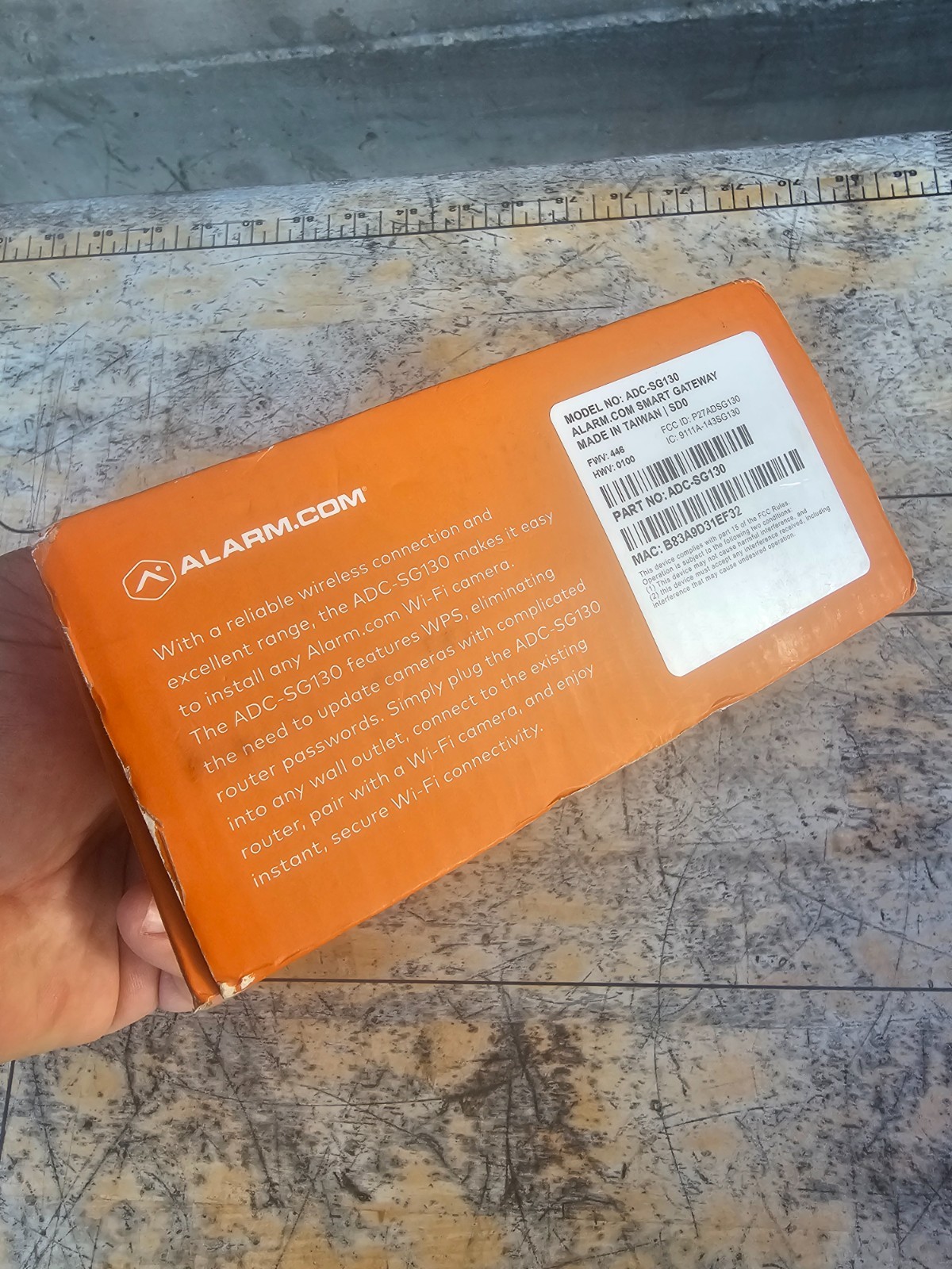 Alarm.com ADC-SG130 Smart Gateway, Wi-Fi Access Point, 2.4 GHz – Brand New