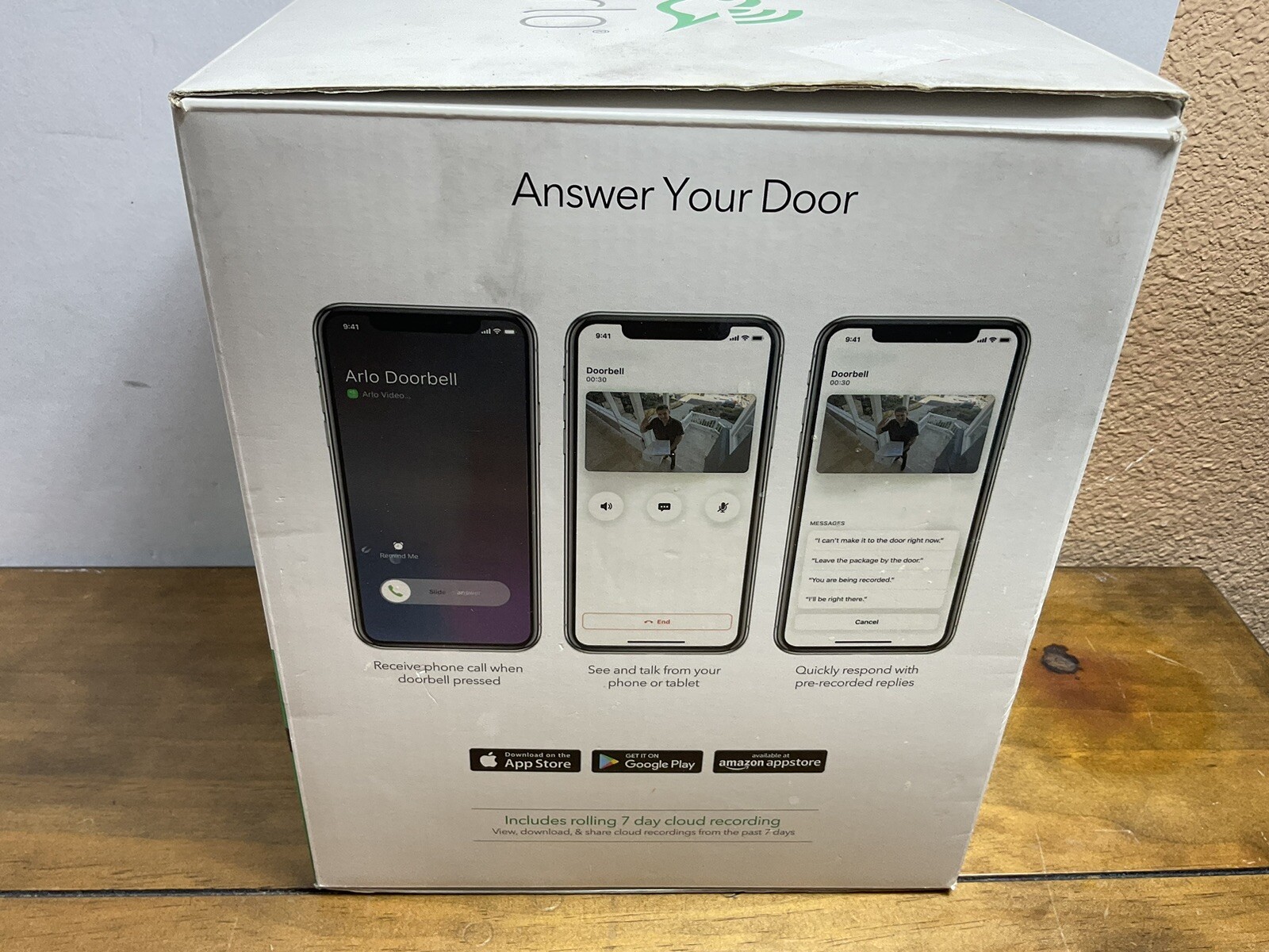 Arlo Smart Home Pro HD Camera Plus Audio Doorbell and Chime System