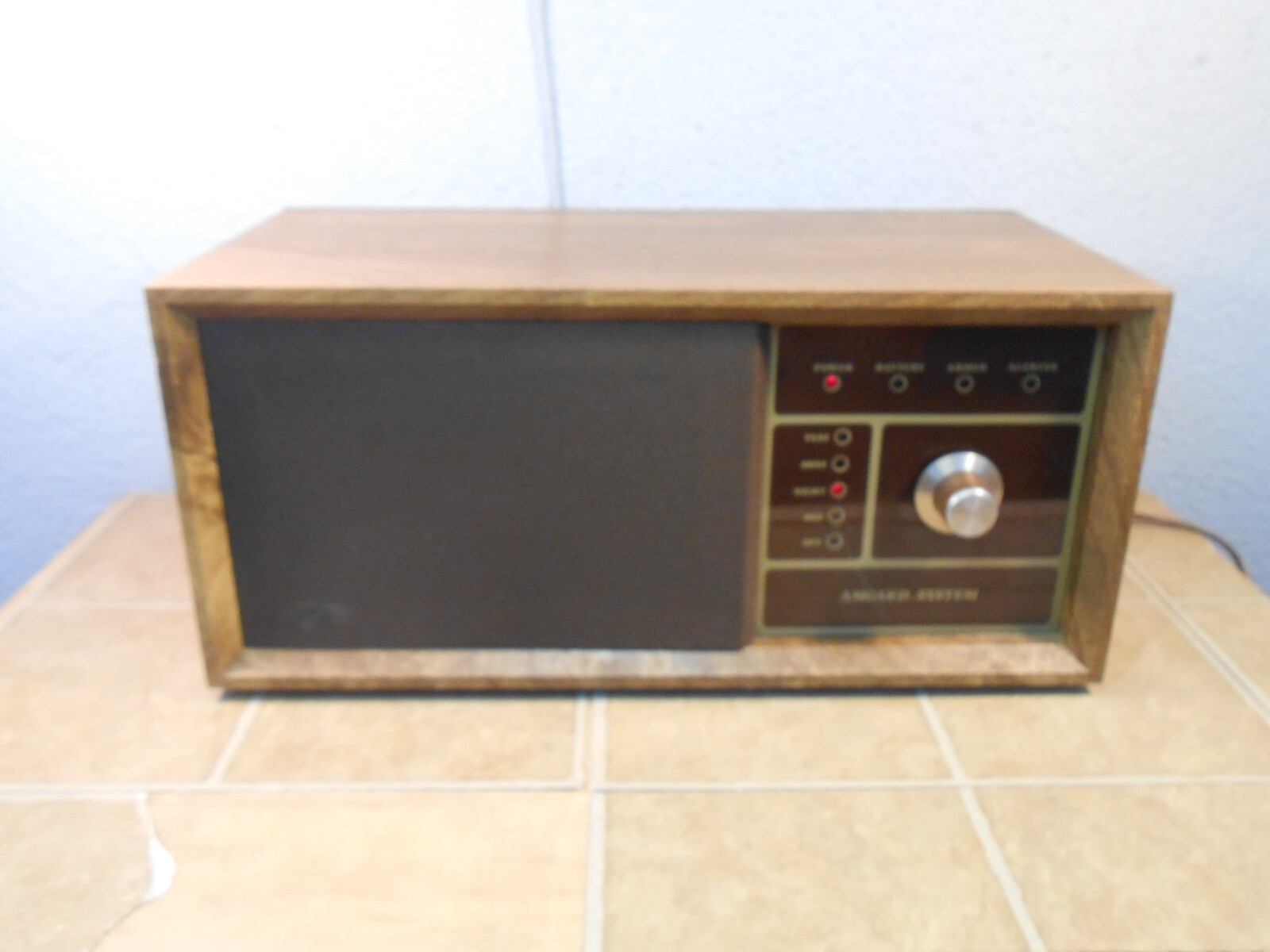 Amway Amgard Perimeter Alarm Control Unit Only Model E-8496 – Vintage