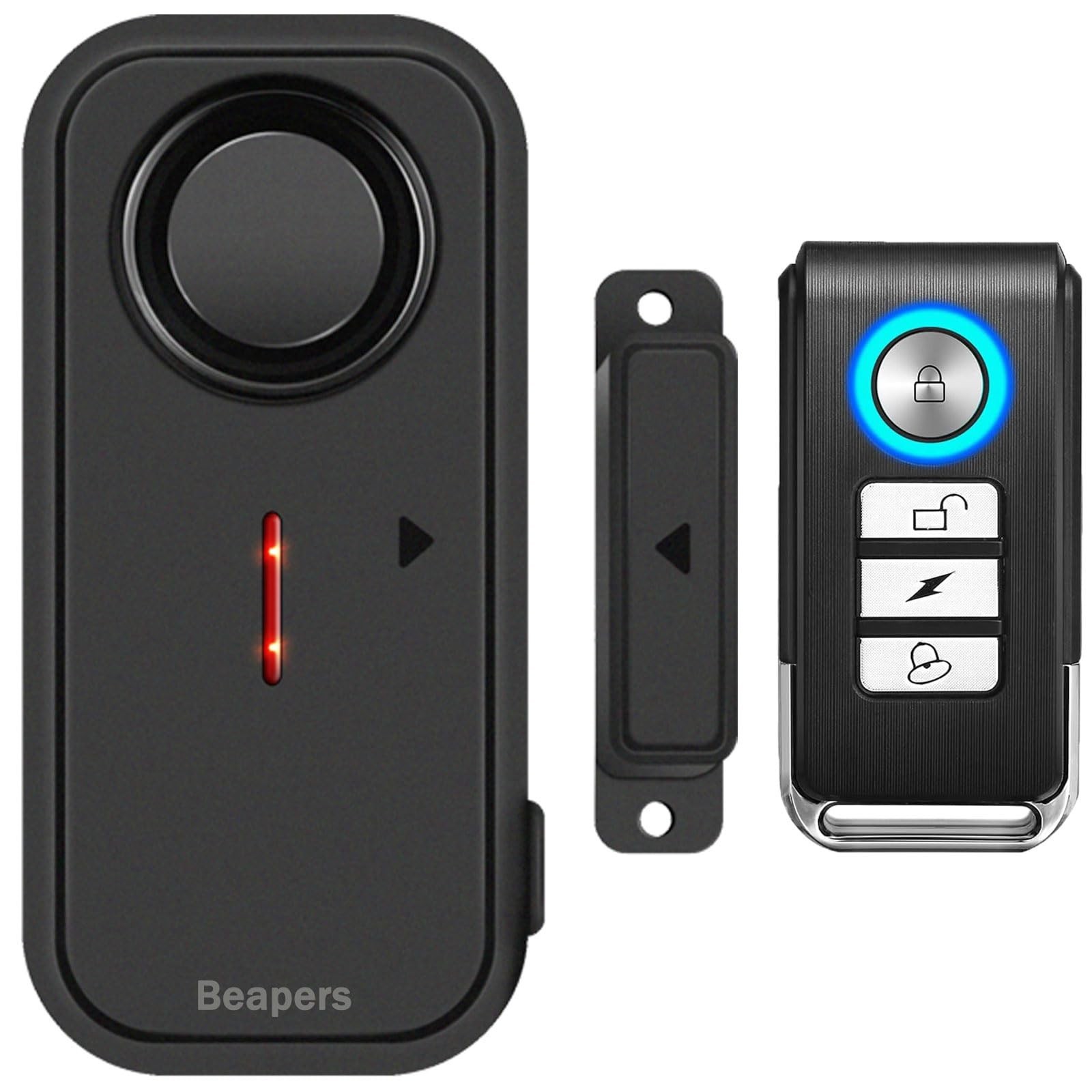 Waterproof Door/Window Alarm with Remote Control – 113dB Anti-Theft Security Sys