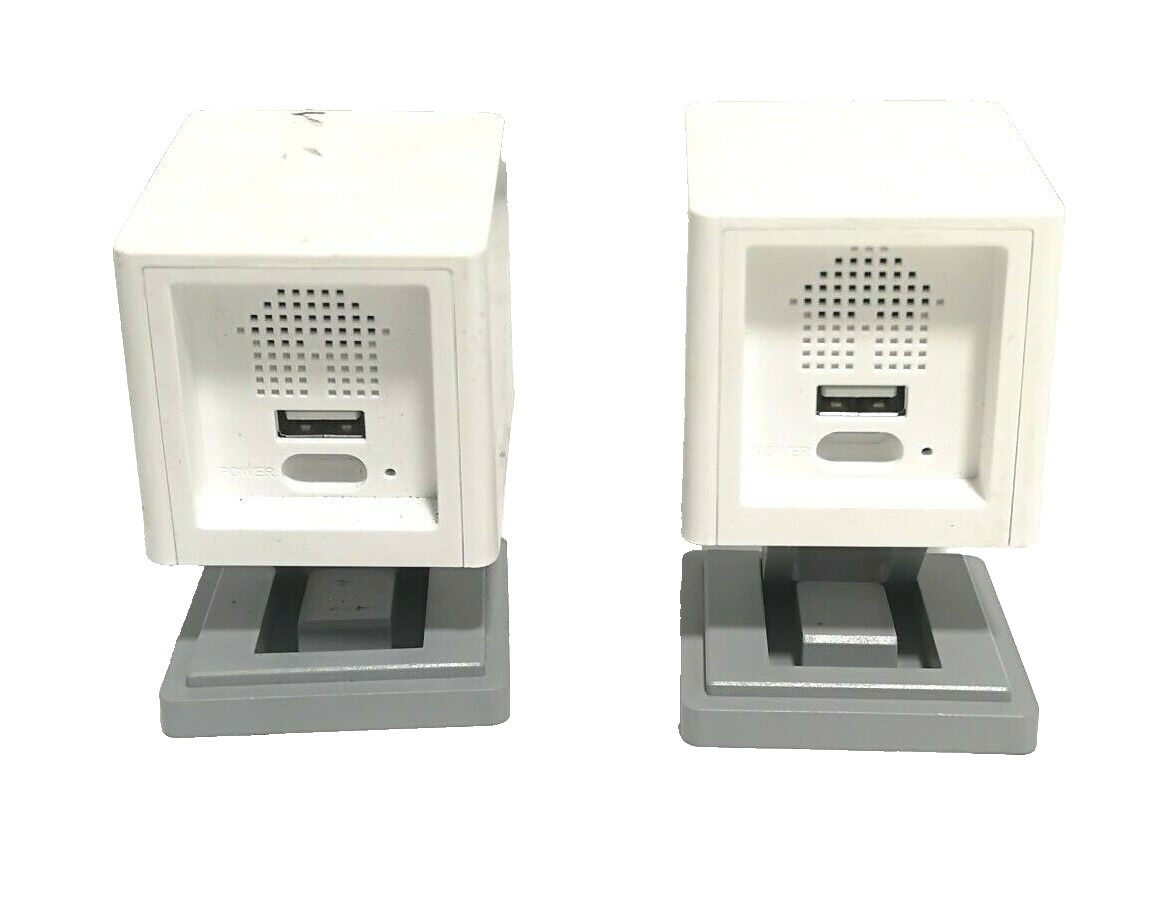 LOT of 2 Original iSC5 110 degrees Digital Smart Zoom Wireless IP Camera WIFI