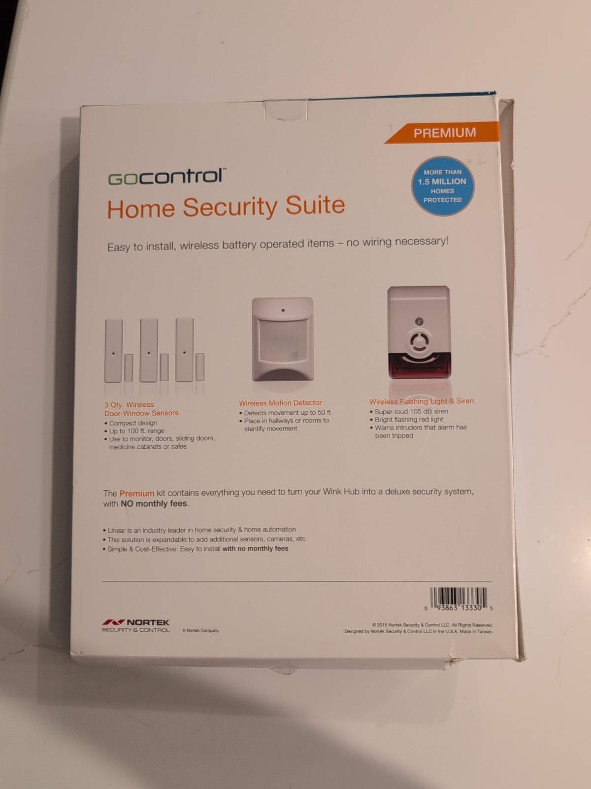 Go Control Home Security Suite, Premium, Z Wave