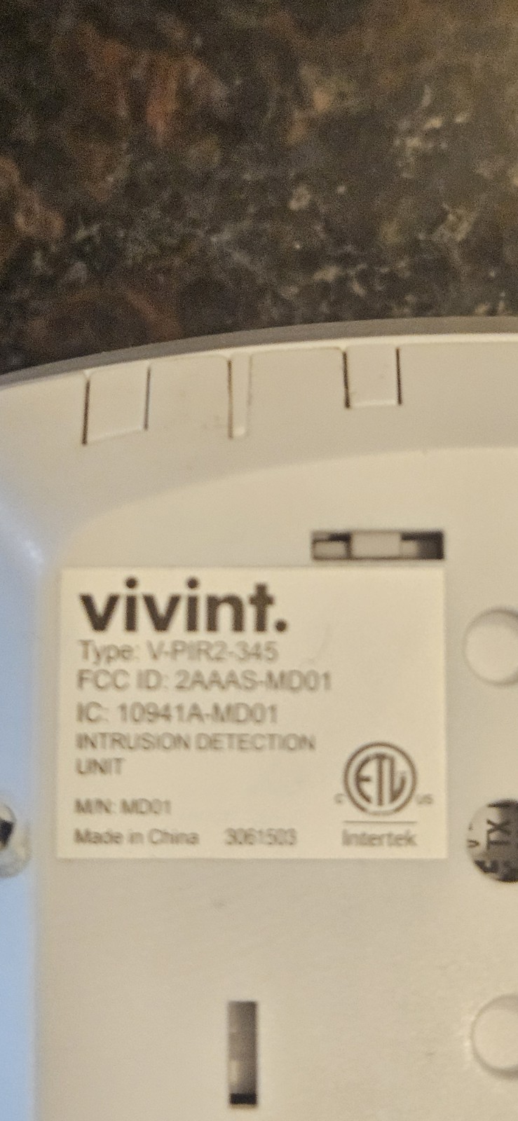 vivint Security System Equipment