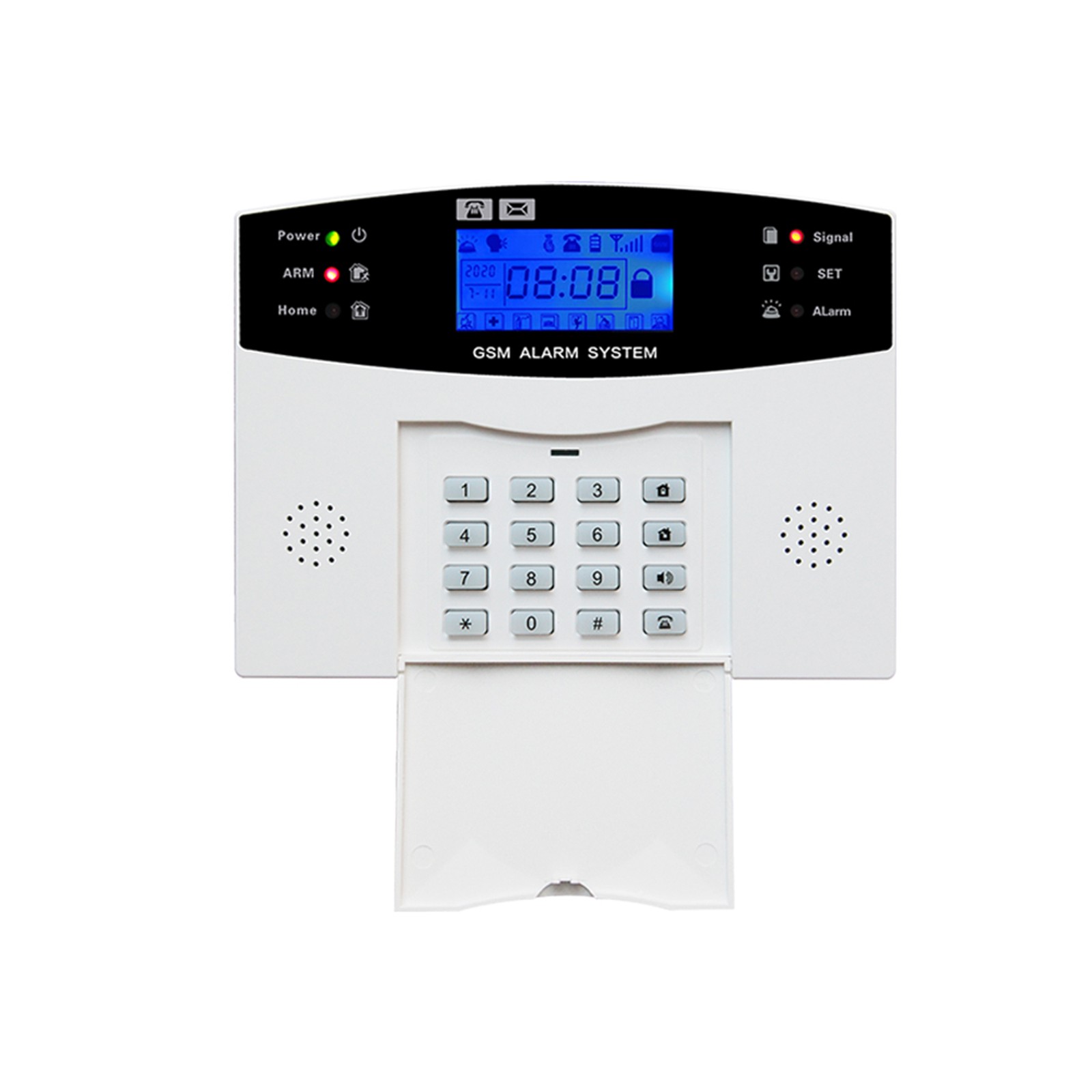 1-WiFi GSM Alarm System Tuya Smart Home LCD Display Security Alarm Support AEJL