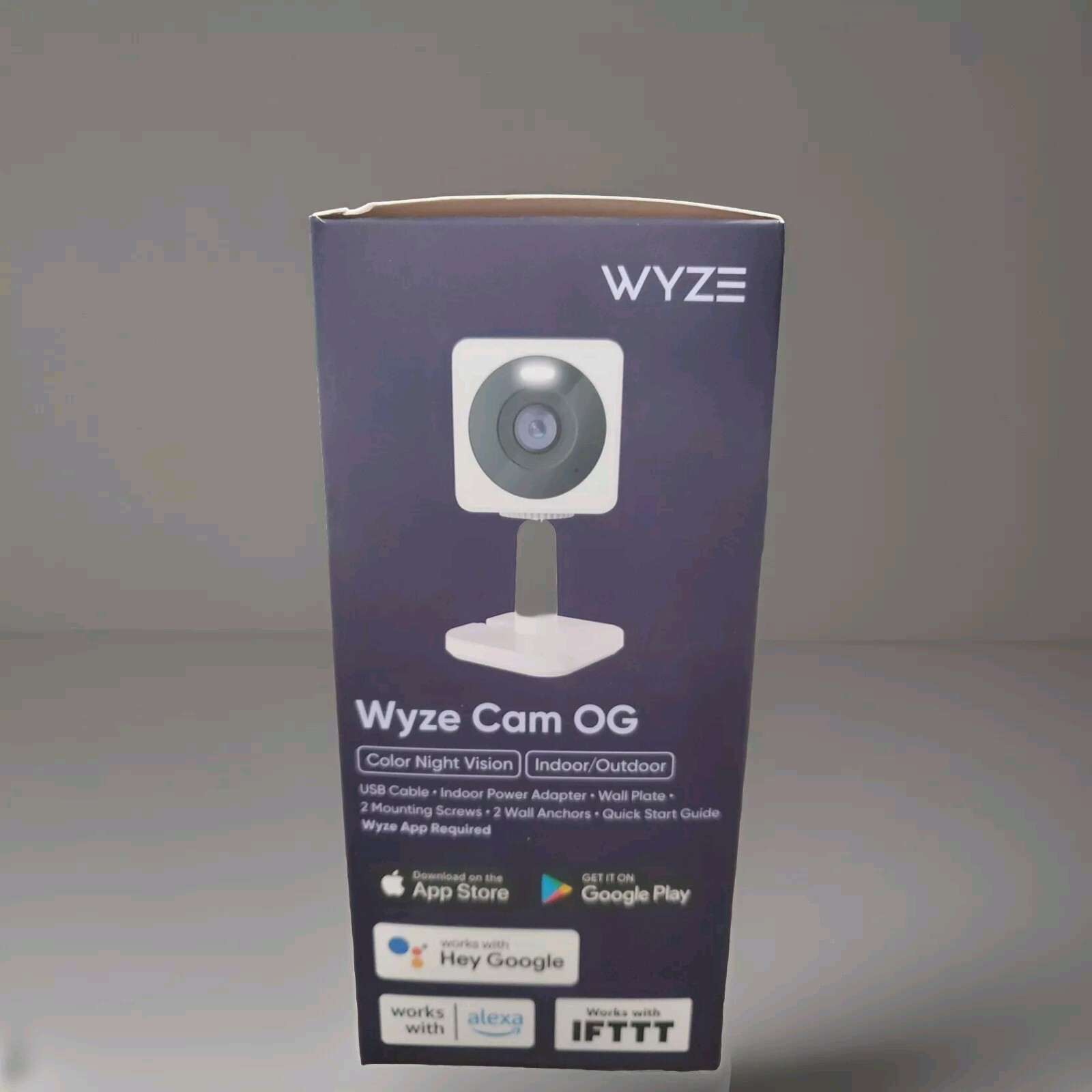 WYZE WYZECGS-RB CAM OG 1080P WIFI SMART SECURITY 3X ZOOM COLOR NIGHT VISION WIRE