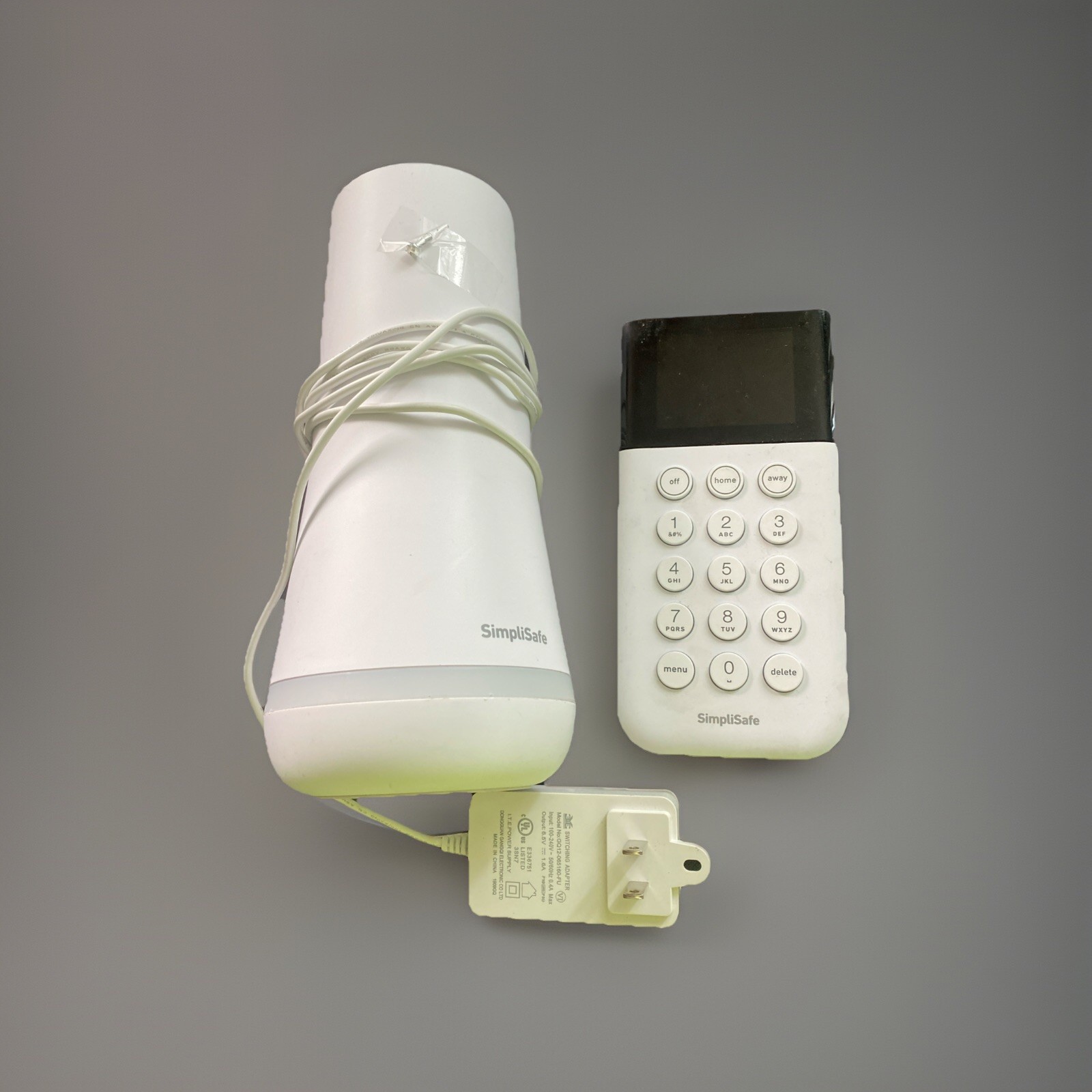 SimpliSafe SSBS3 WiFi Base Station & Wireless Keypad Home Security SSKP3 PinLok