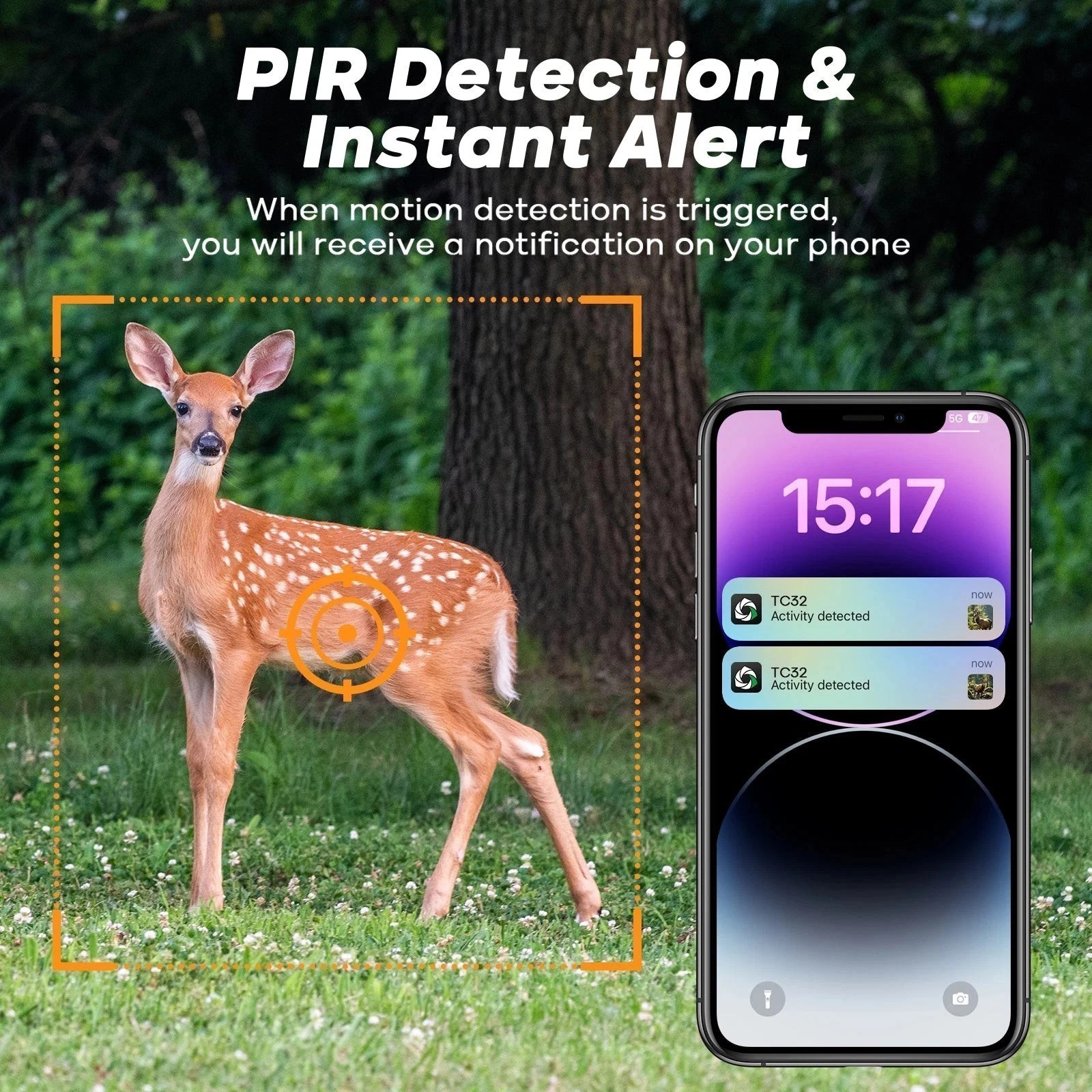 Solar Battery Powered 4G LTE Cellular Security Camera Wireless Outdoor +SIM Card