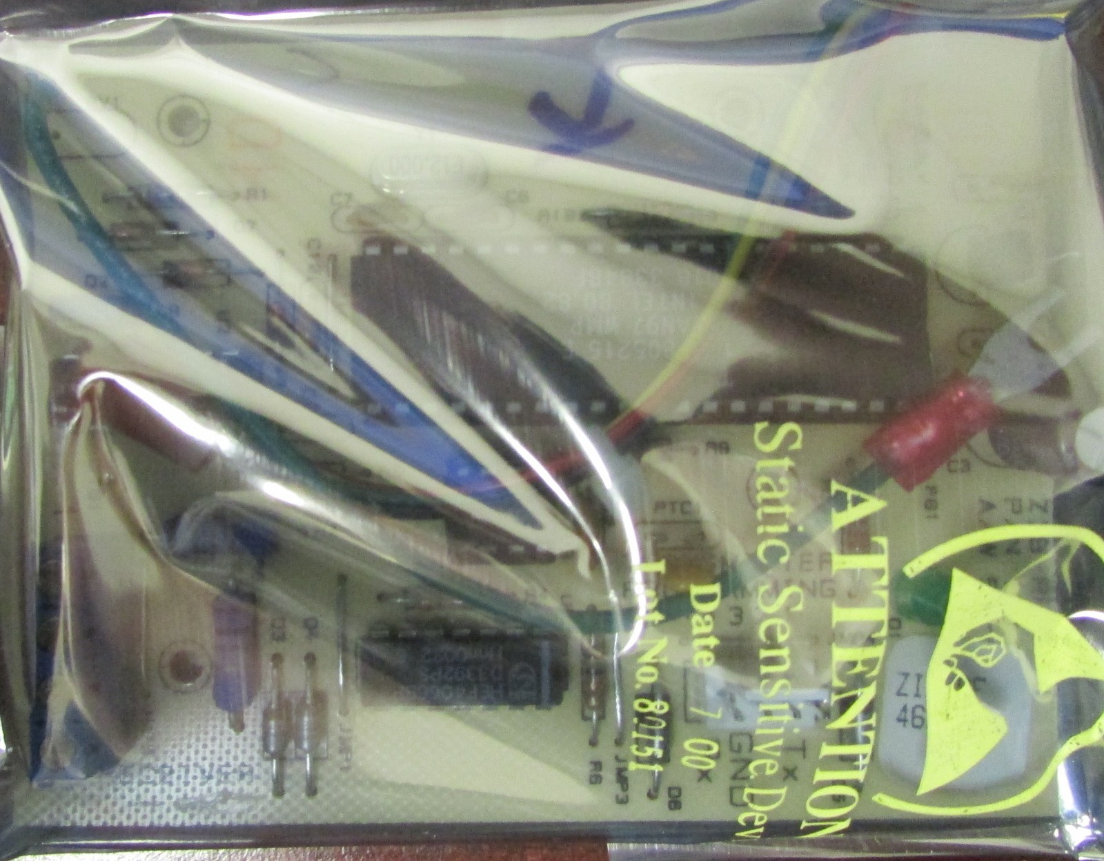 BRINKS ARROWHEAD 16 Zone RF Receiver Security Card 4600 ZIB RF