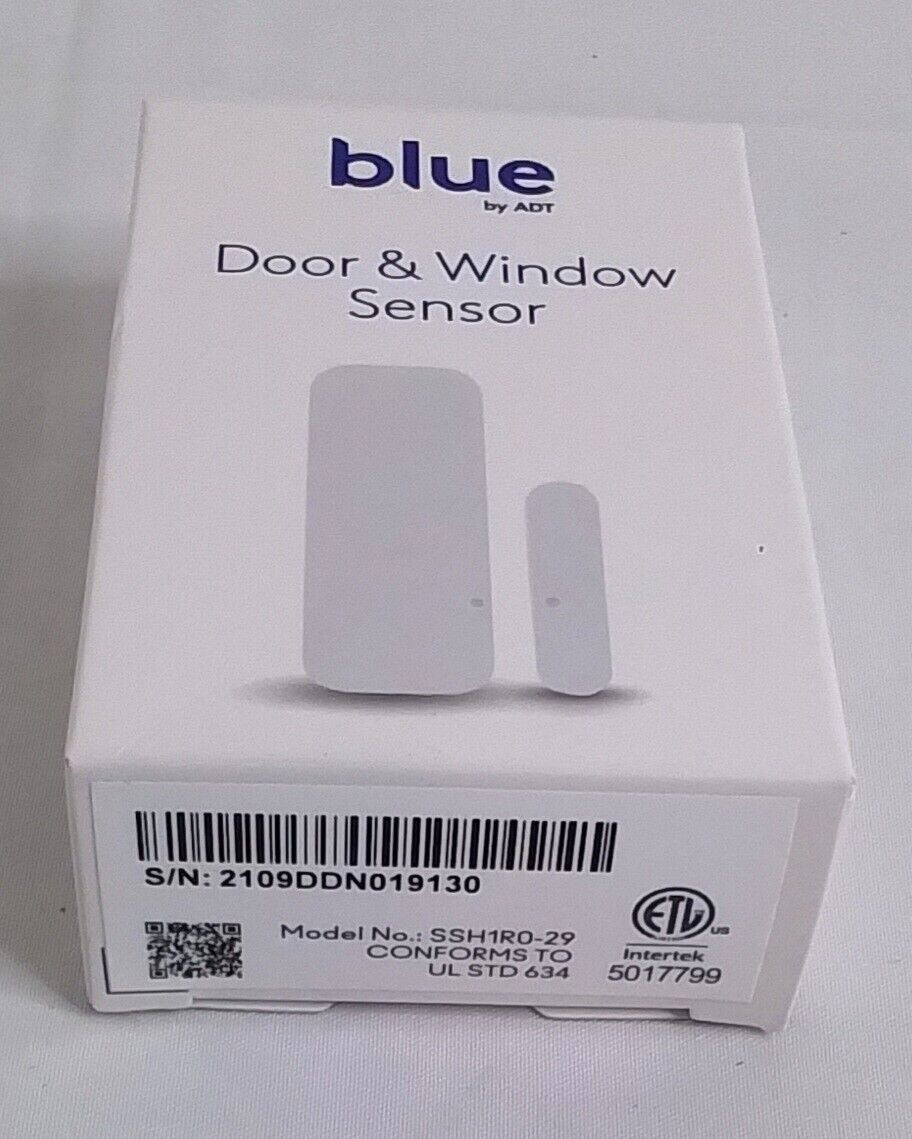 Blue ADT Smart Home Hub and Door/Window Sensors w/Sync Module 2 #W3093