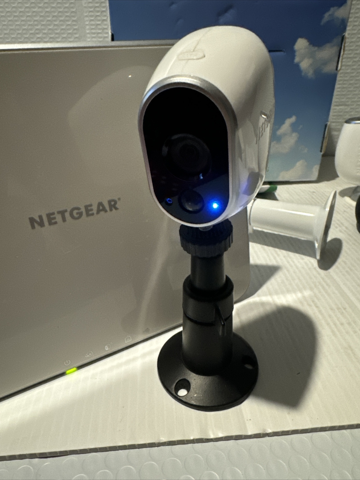 LOT 2 NETGEAR Arlo 2 Camera HD Security Systems 1 Box Only