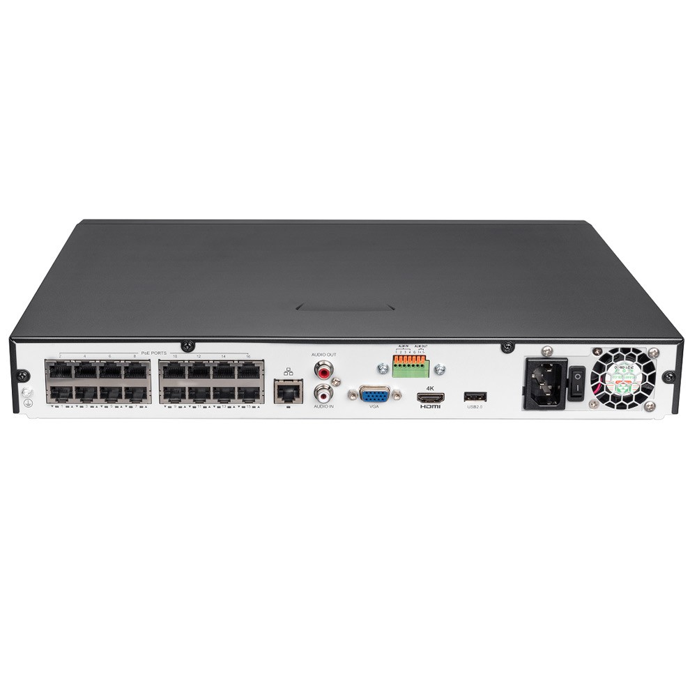Vikylin 16ch CCTV System 5MP IP Camera Audio Full Color Turret 4k 16POE NVR Lot