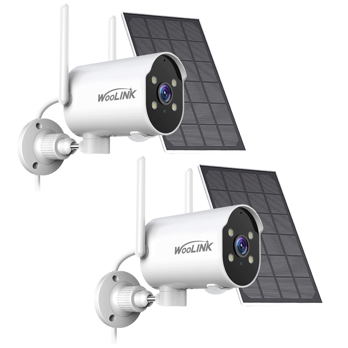 1080P Wireless Security Camera System 2K Wifi Solar Battery Digital IP Camera